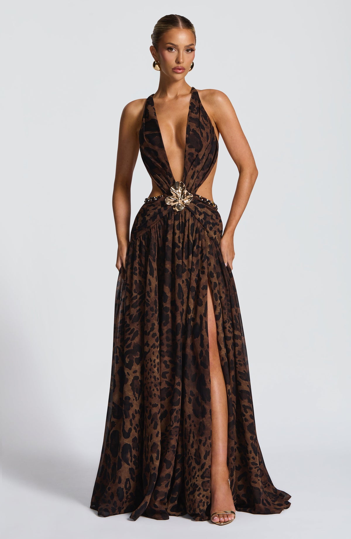 Indianna Maxi Dress - Leopard Print – image 4