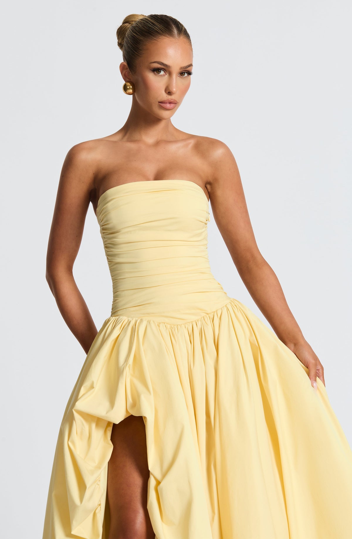 Jillian Maxi Dress - Lemon – image 9