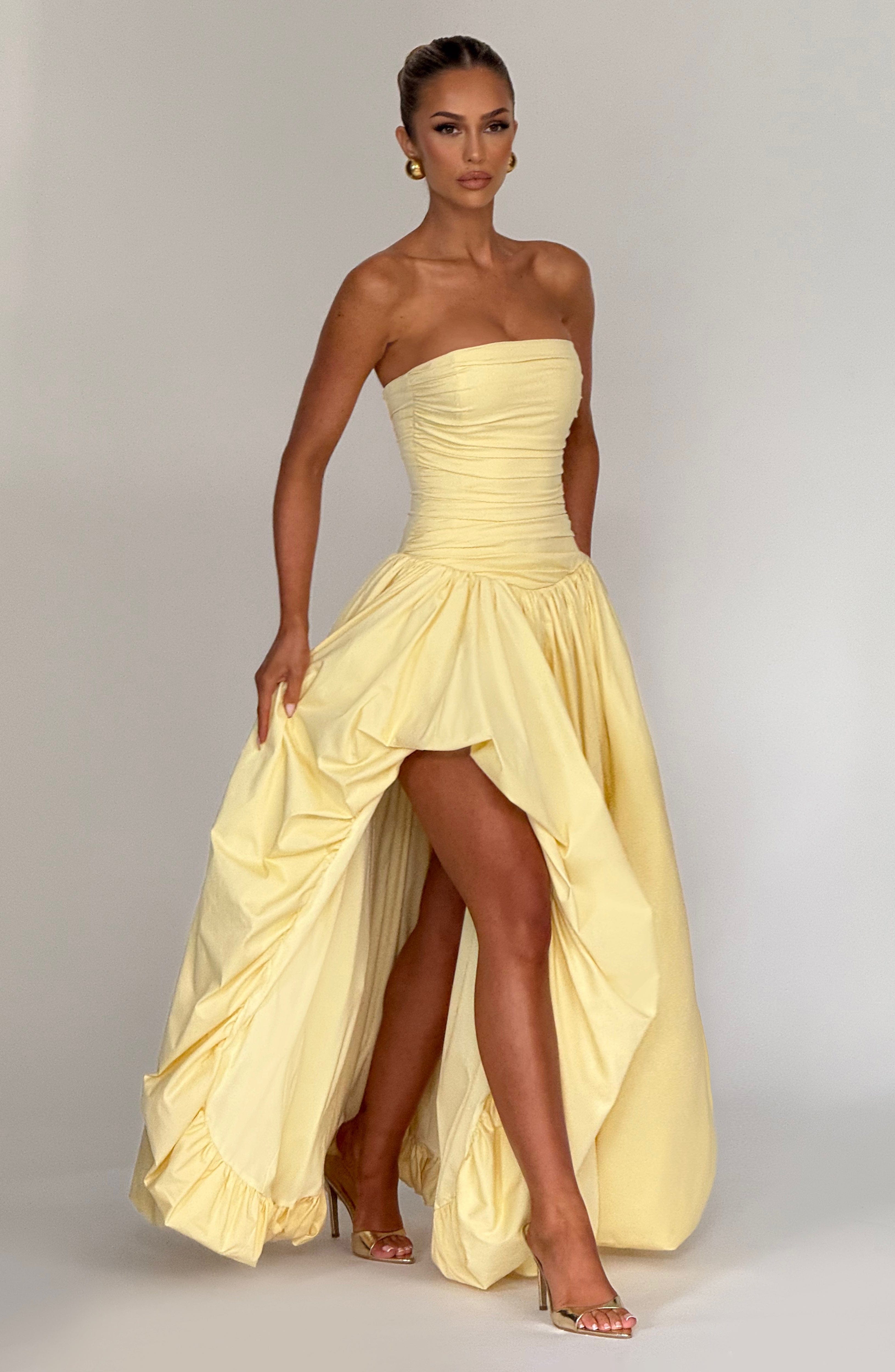 Jillian Maxi Dress - Lemon – image 3