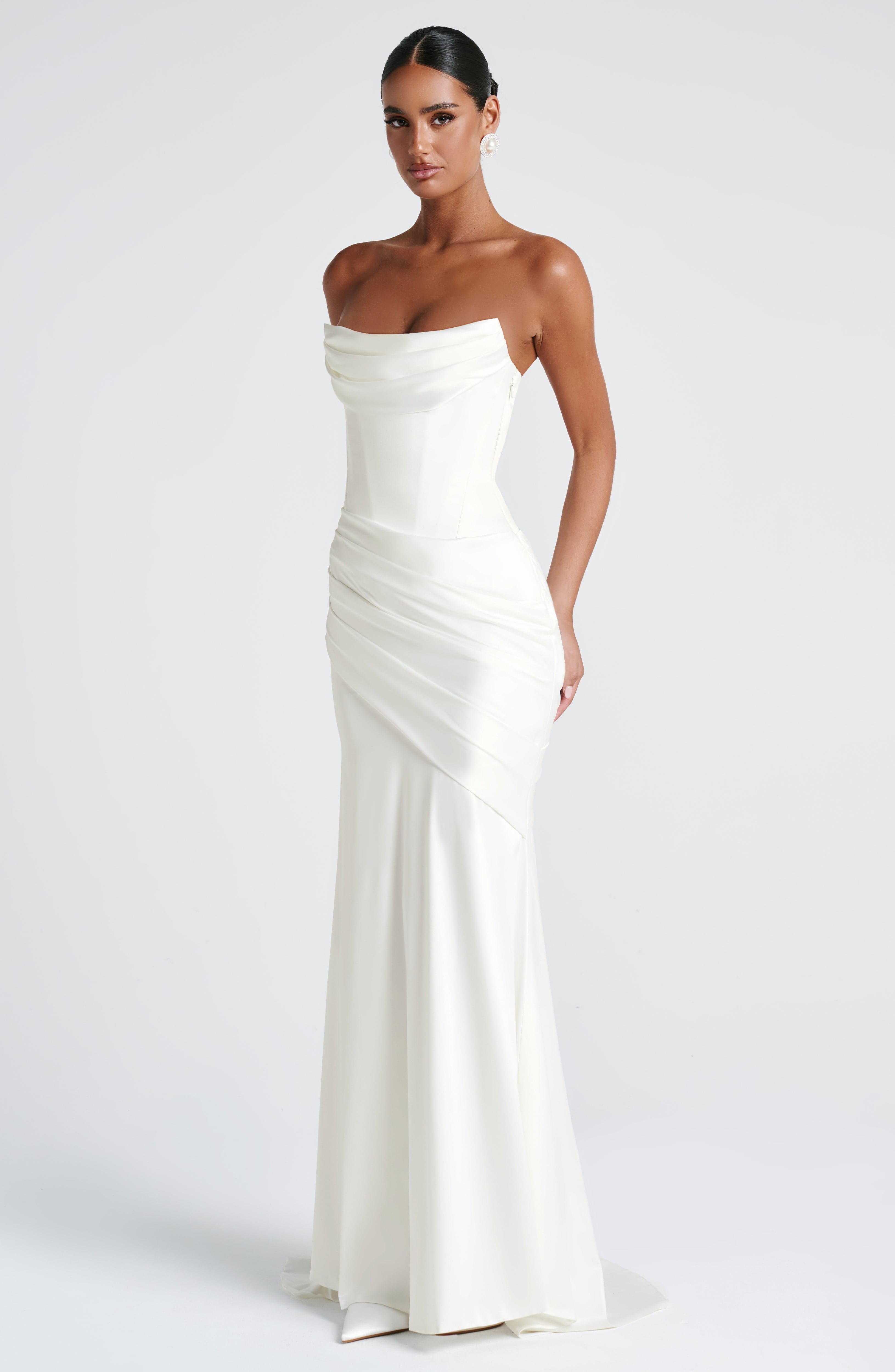 Kensington Maxi Dress - Ivory – image 9
