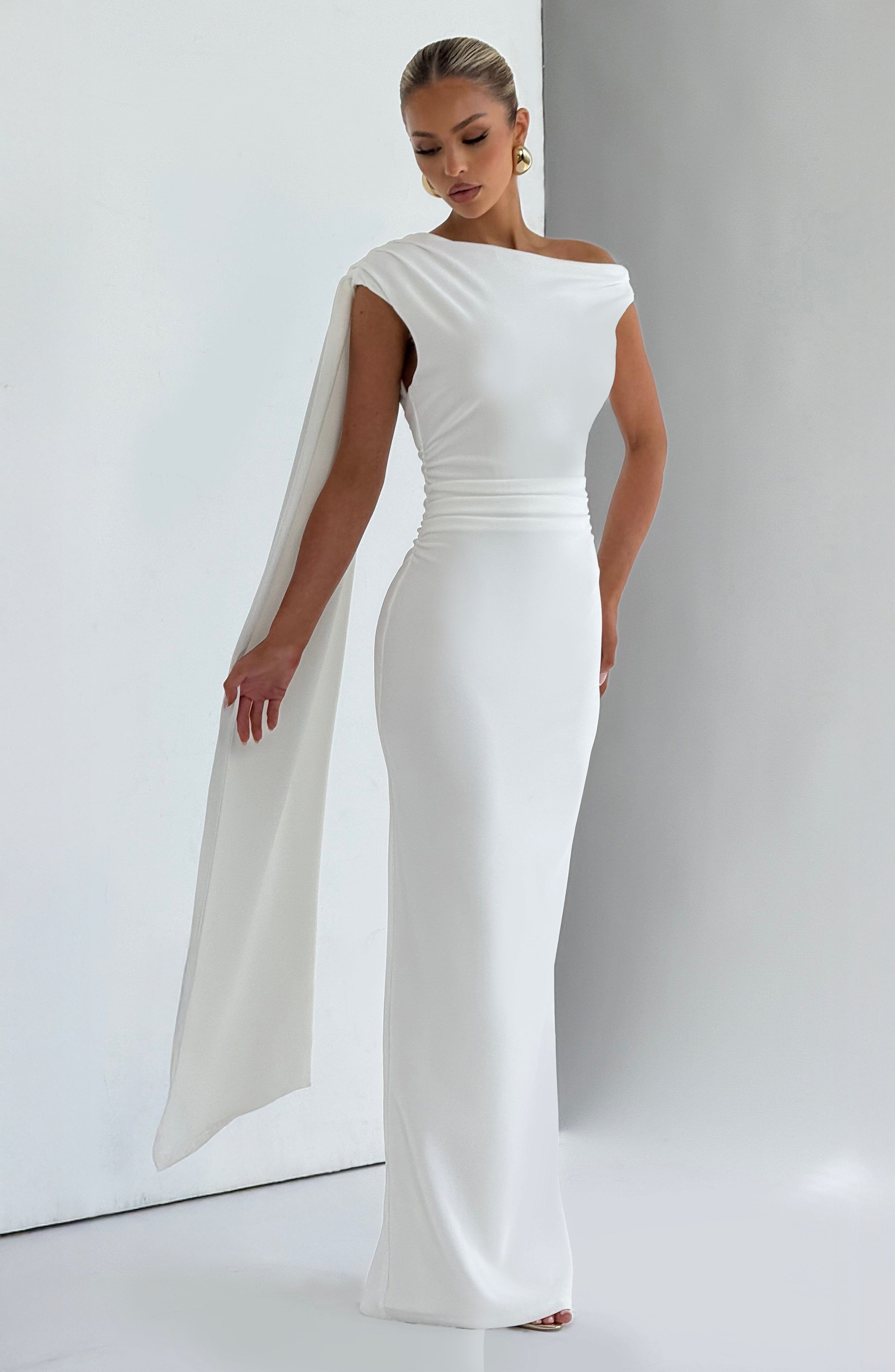 Kylie Maxi Dress - Ivory – image 6