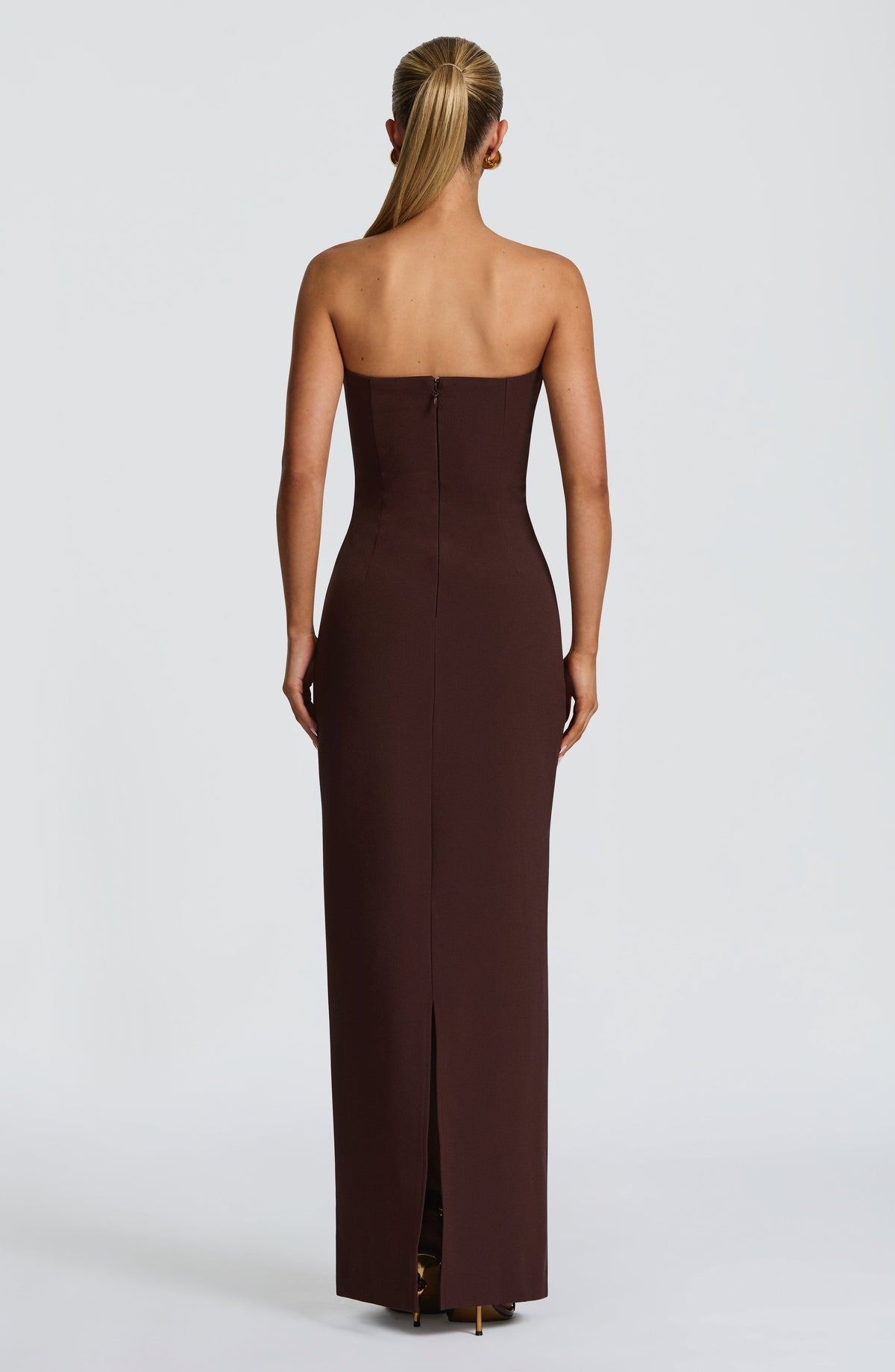 Lindsey Maxi Dress - Plum Brown – image 5