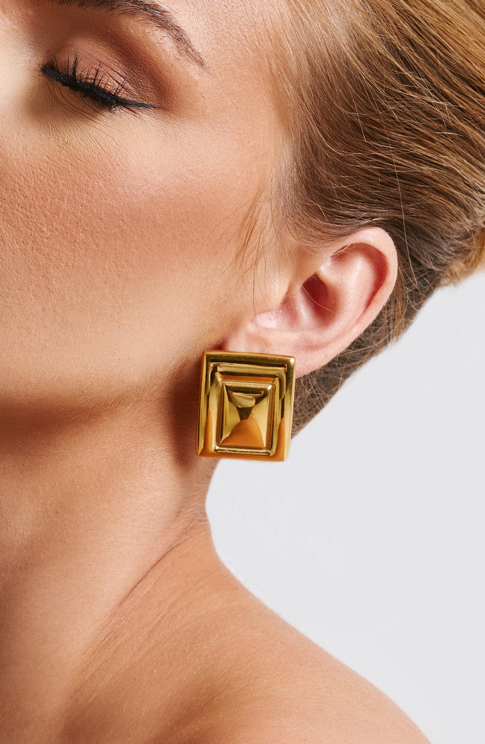 London Earrings – Gold – image 2