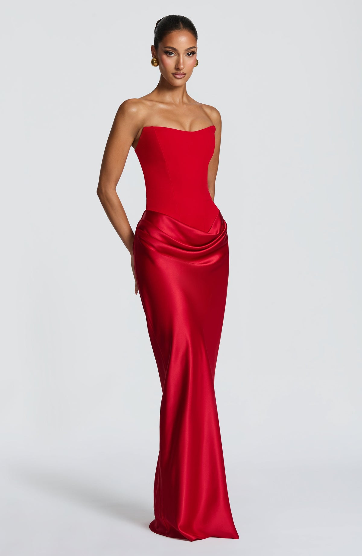 Maggie Maxi Dress - Red – image 7