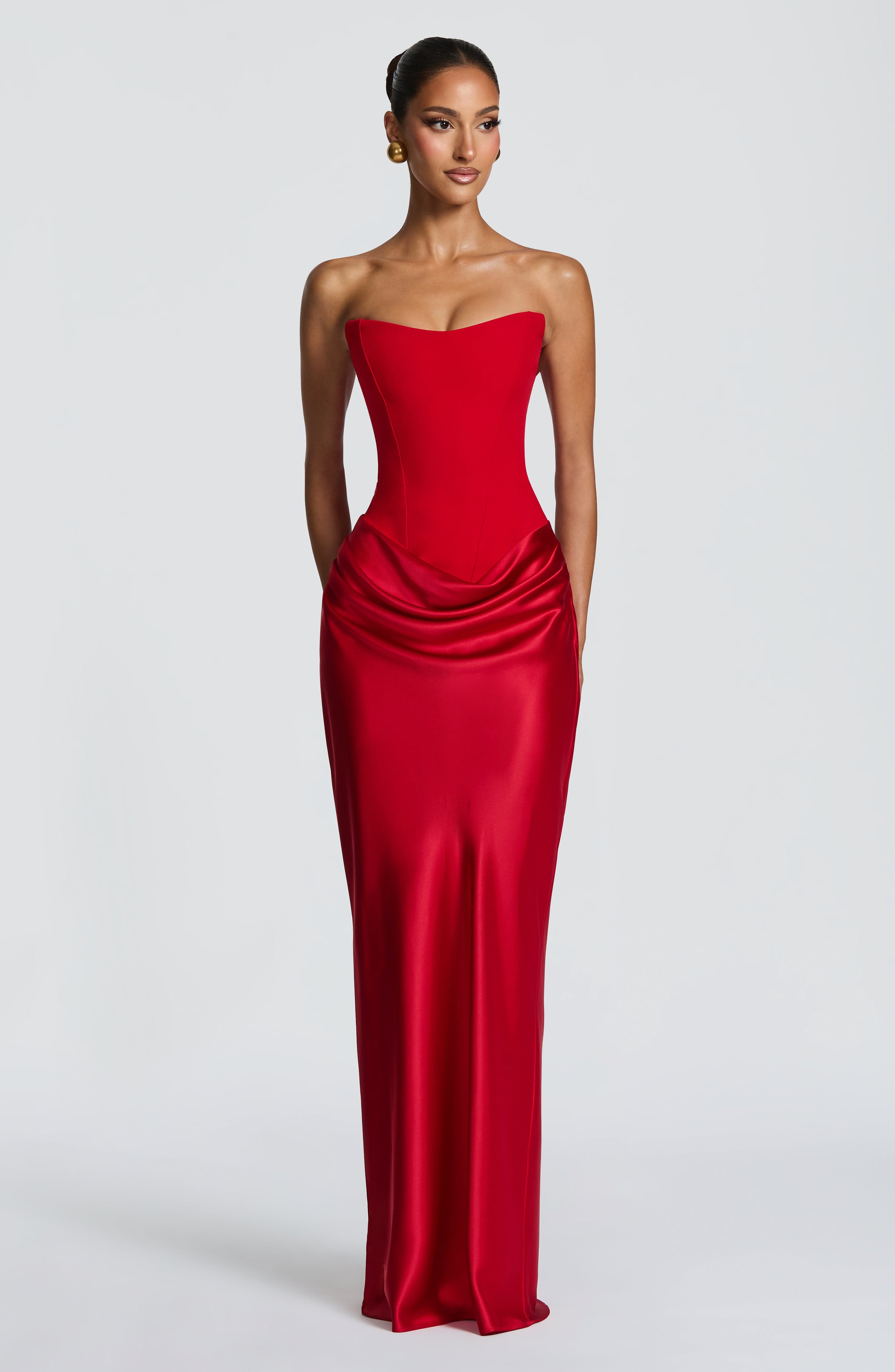 Maggie Maxi Dress - Red – image 8