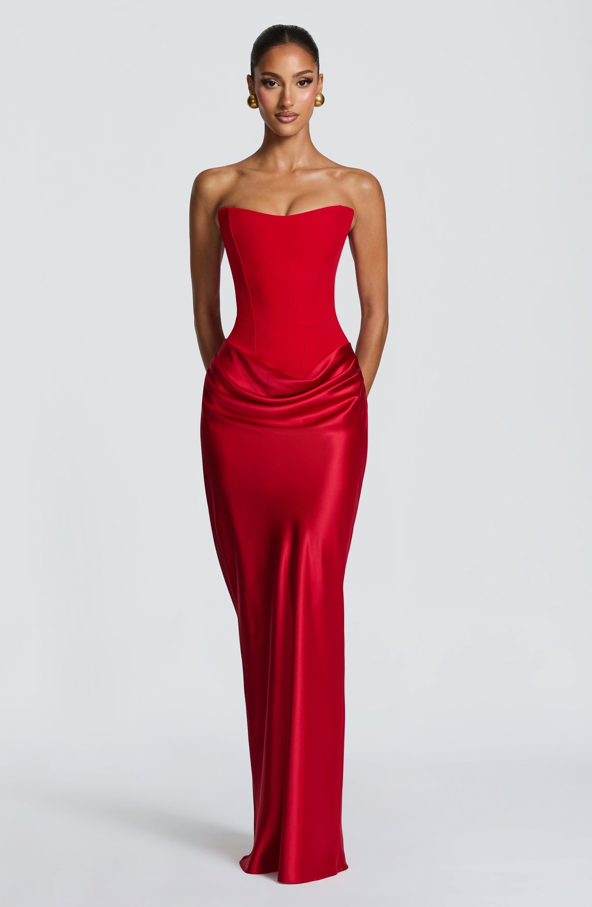 Maggie Maxi Dress - Red – image 6