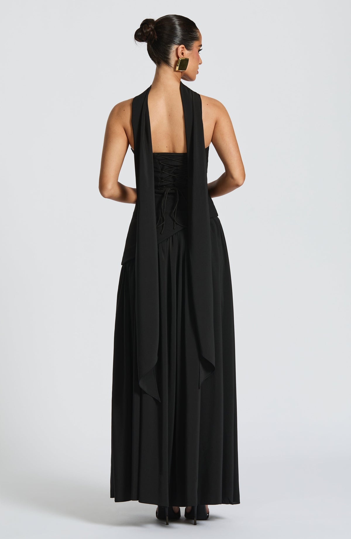 Maliyah Maxi Dress - Black – image 3