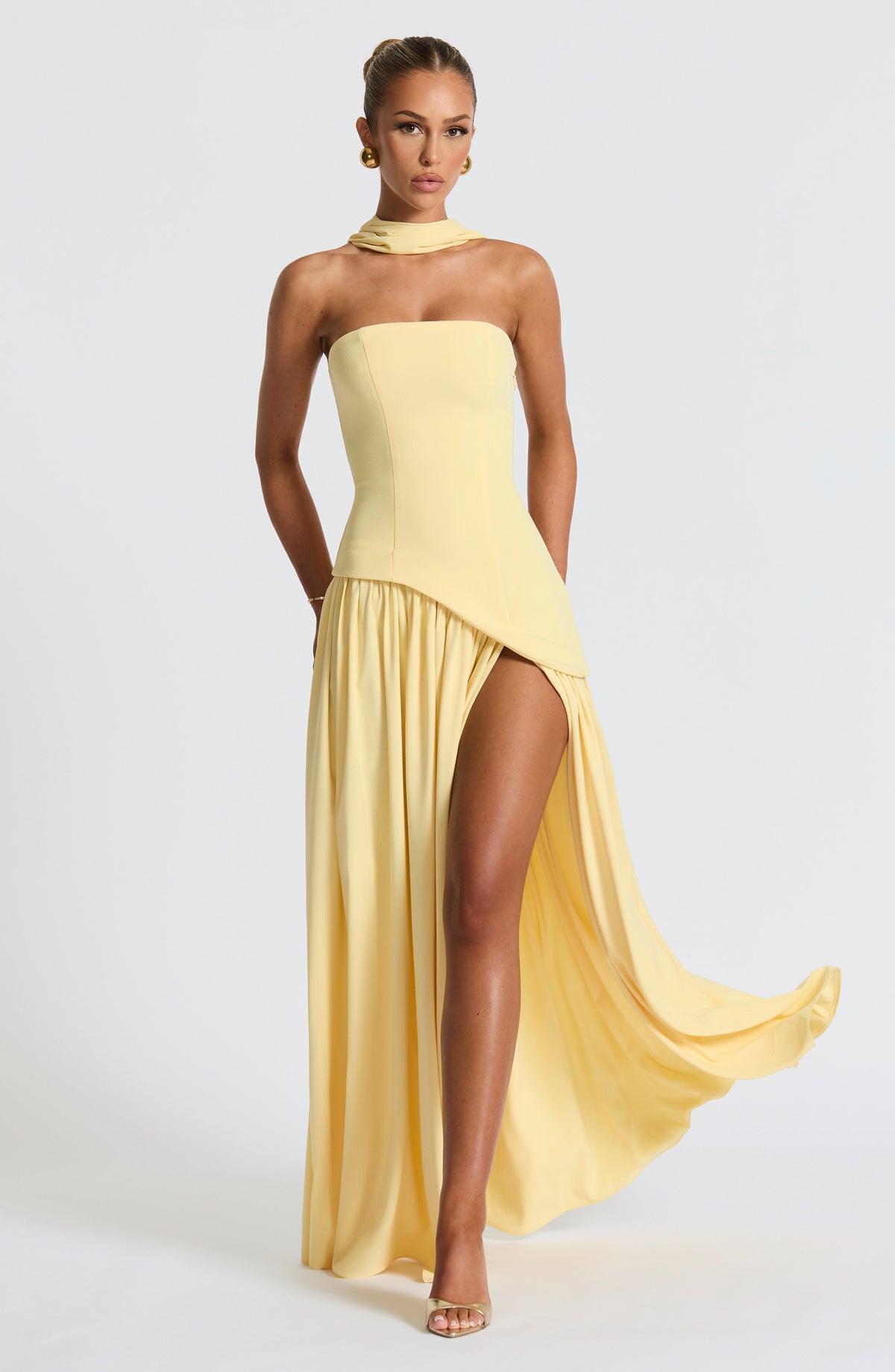 Maliyah Maxi Dress - Lemon – image 2