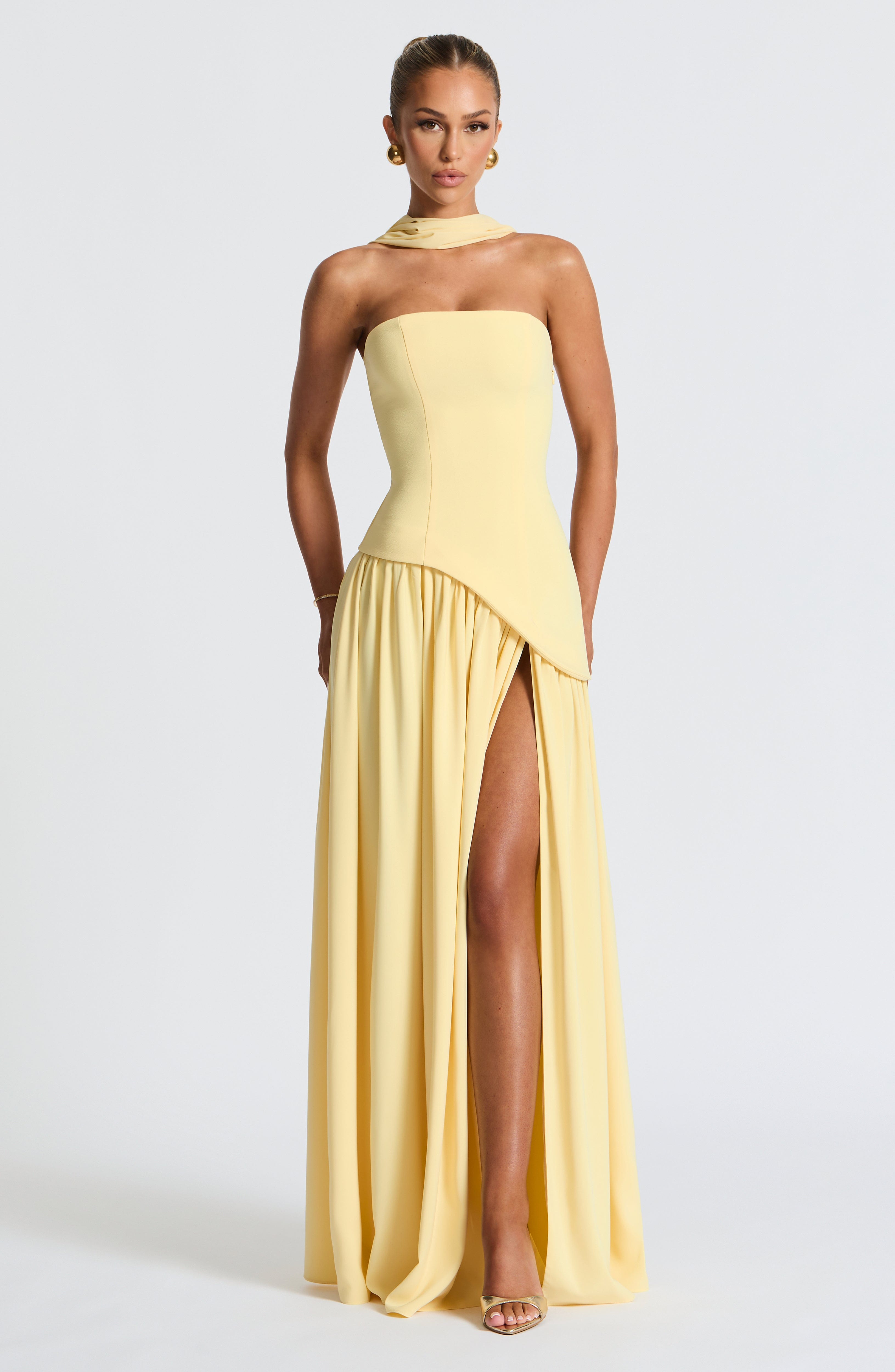 Maliyah Maxi Dress - Lemon – image 13