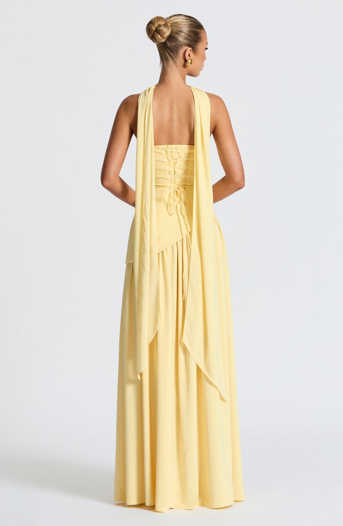 Maliyah Maxi Dress - Lemon – image 5