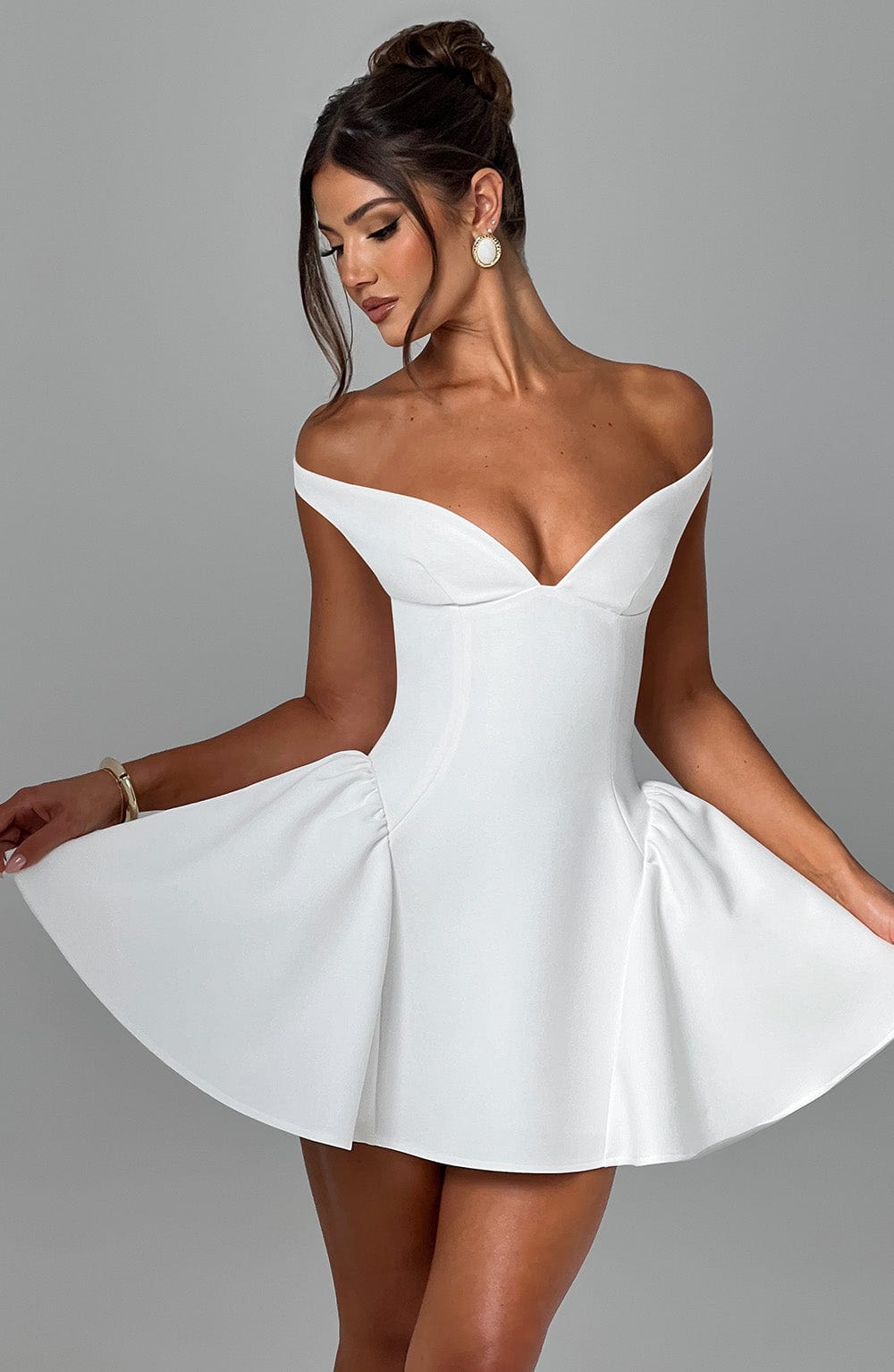 Marla Mini Dress - Ivory – image 3