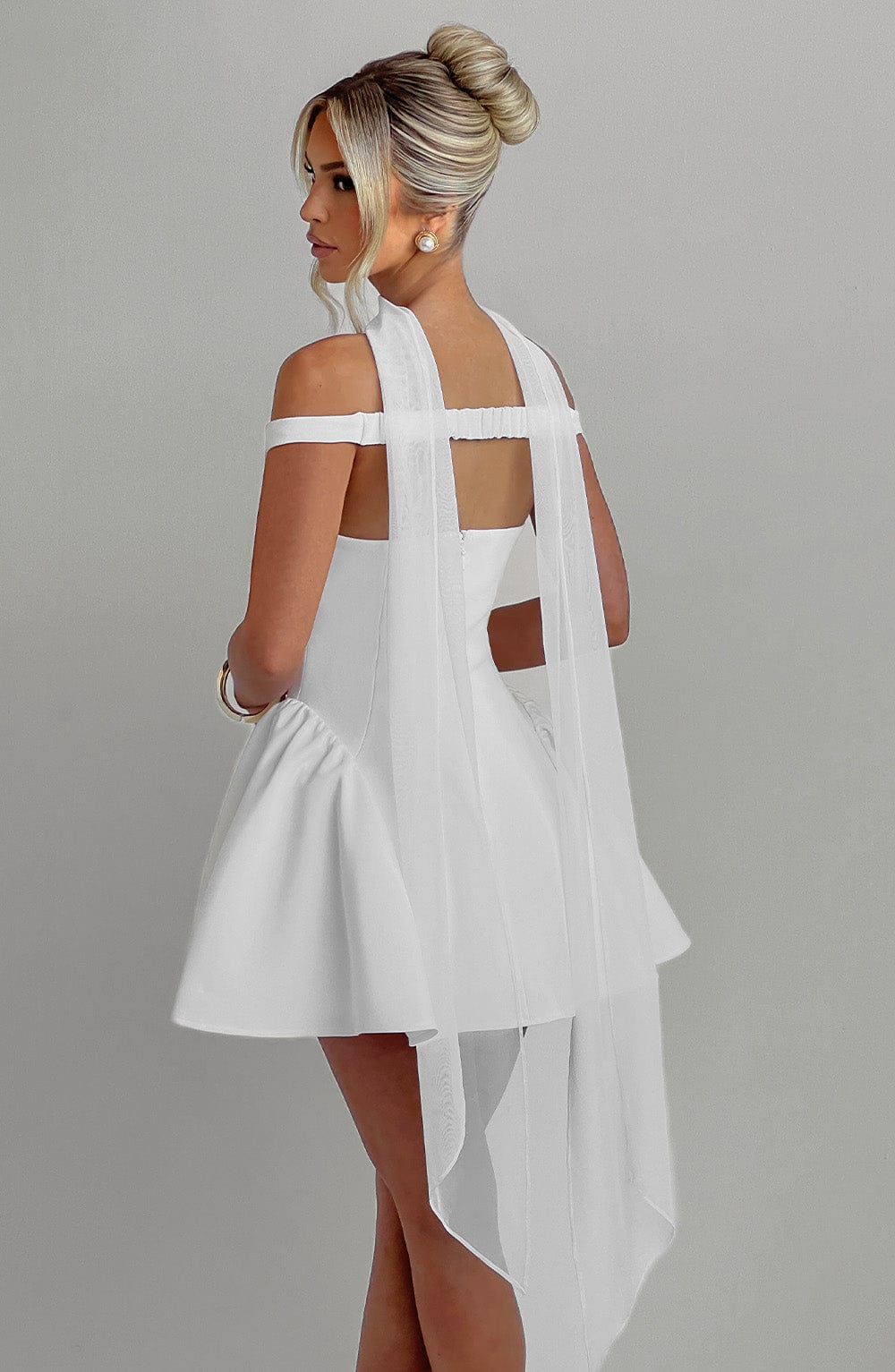 Marla Mini Dress - Ivory – image 18