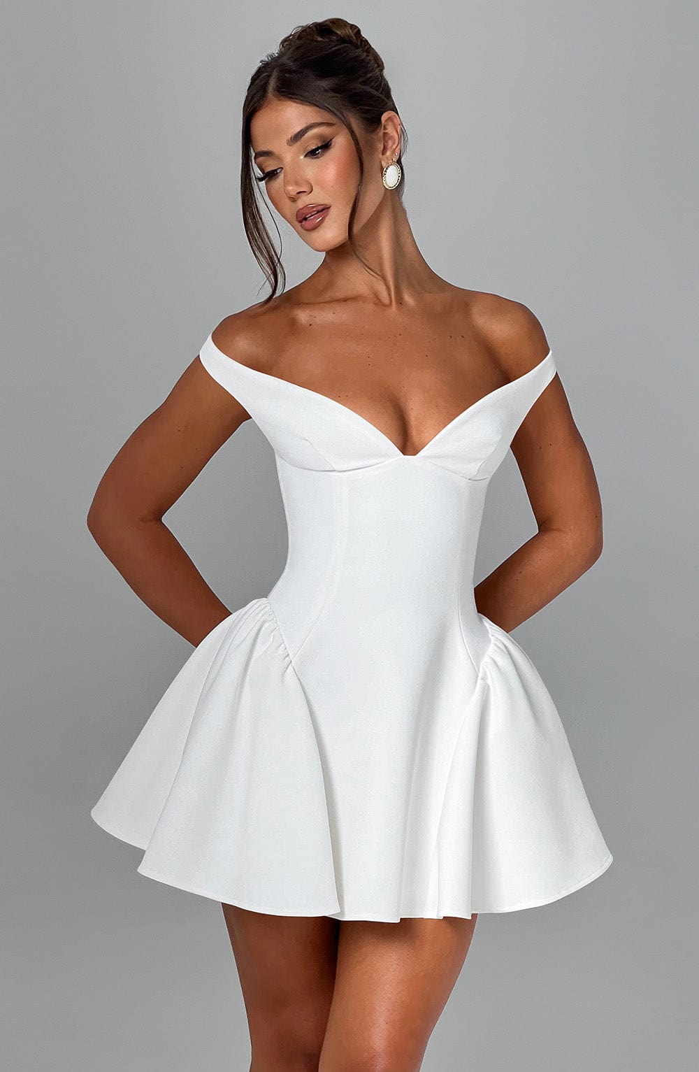 Marla Mini Dress - Ivory – image 2