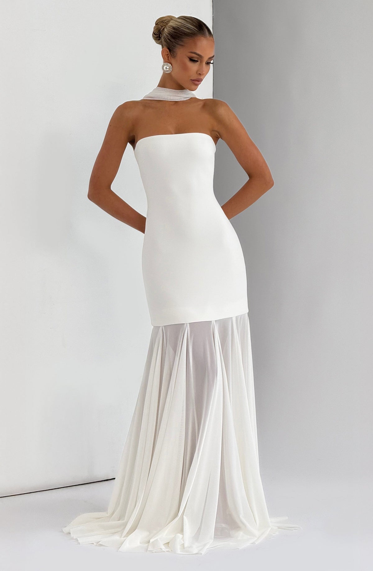 Merritt Gown - Ivory – image 1