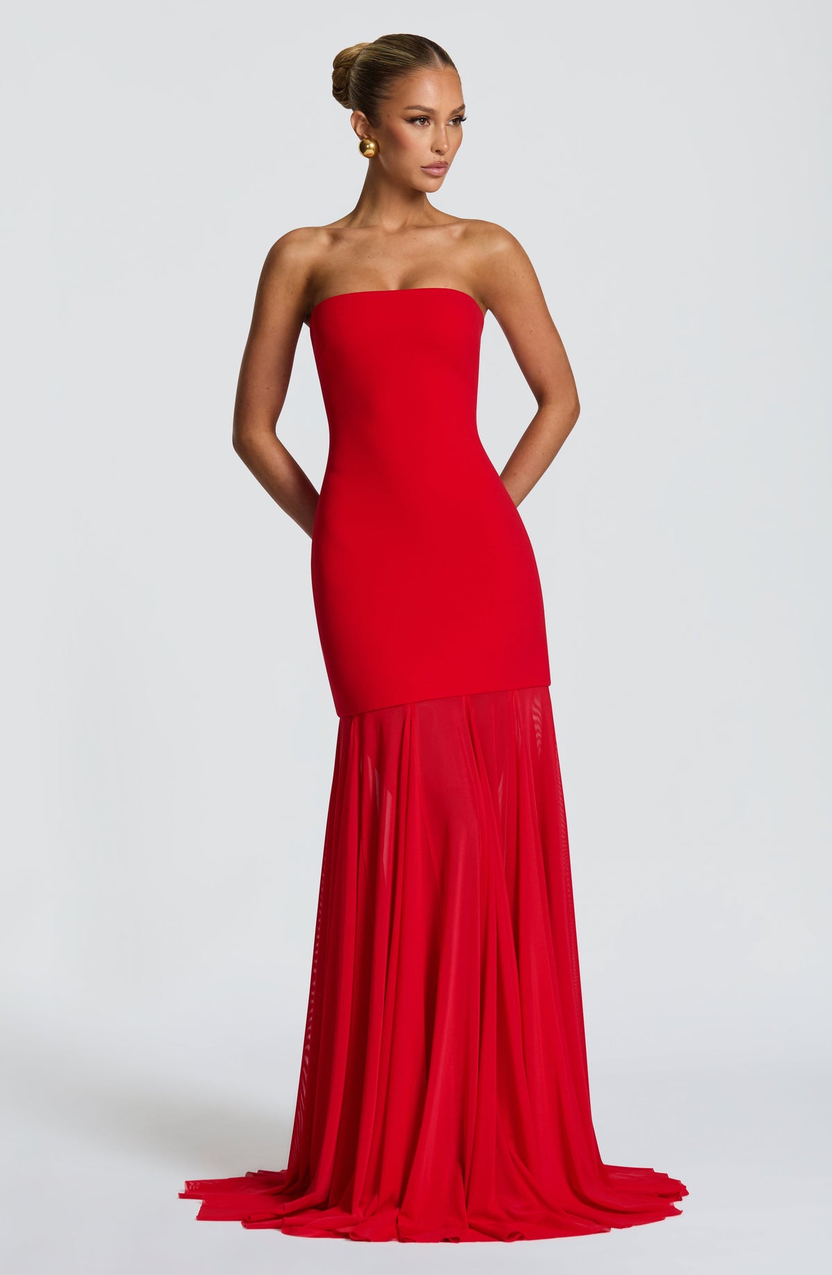 Merritt Gown - Red – image 2