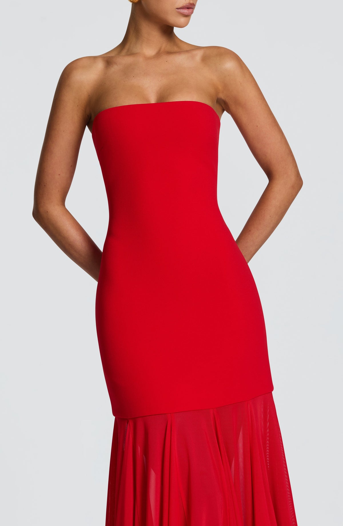 Merritt Gown - Red – image 6