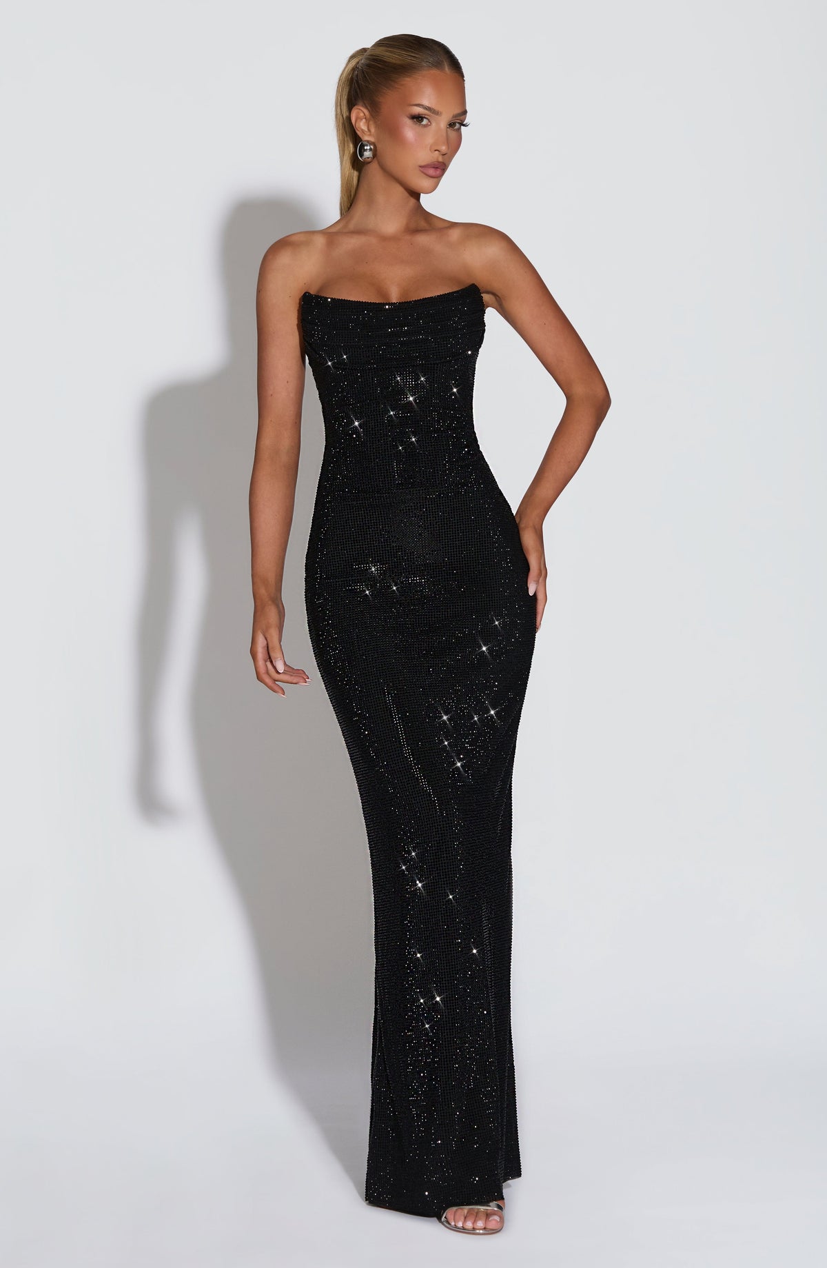 Mirabella Maxi Dress - Black – image 1
