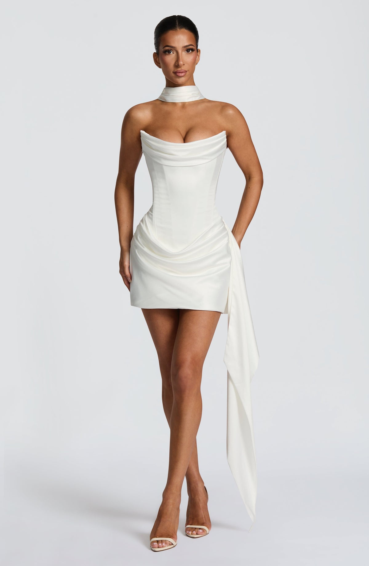 Mona Mini Dress - Ivory – image 5