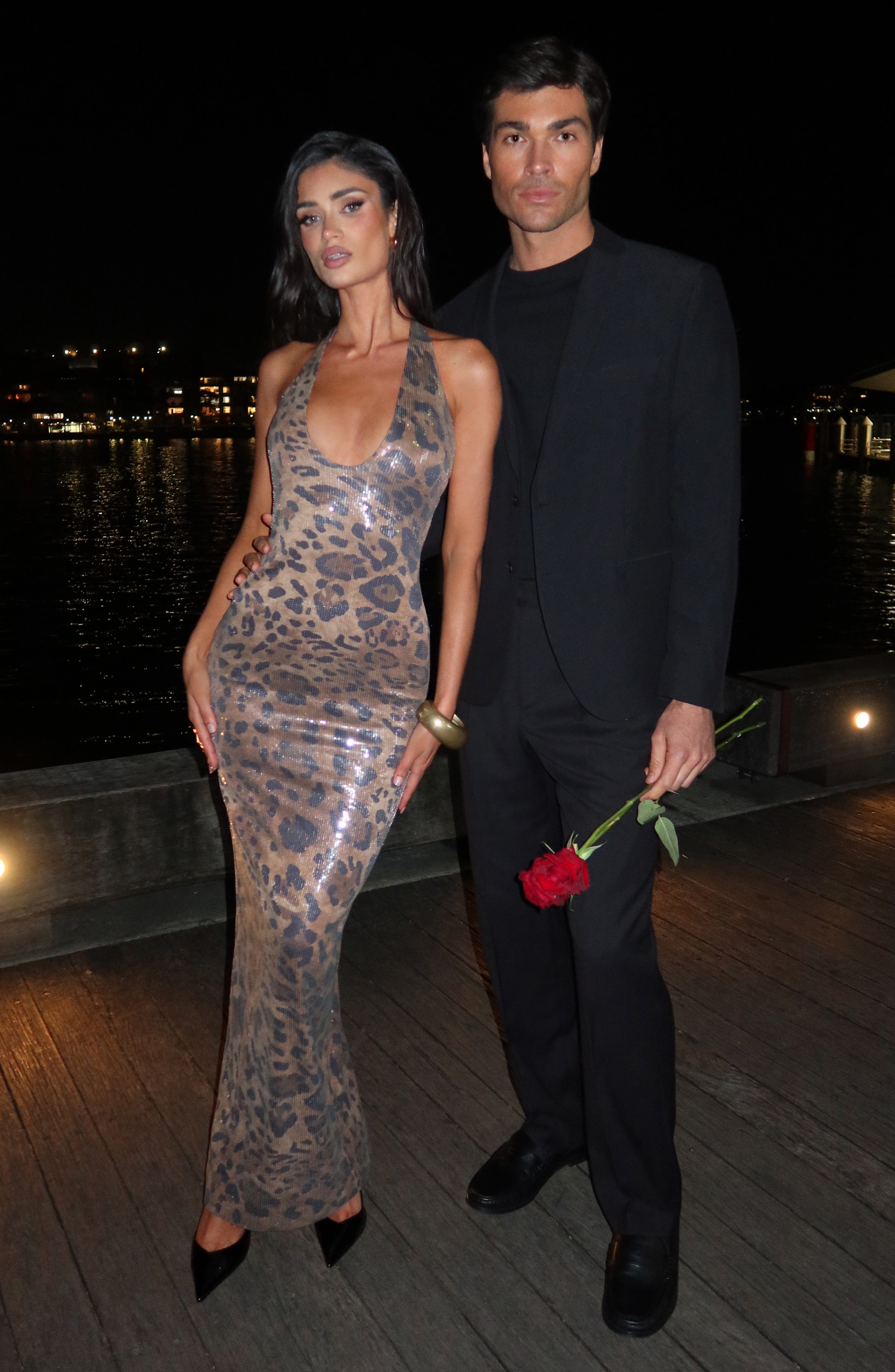 Morena Maxi Dress - Sequin Leopard Print – image 6