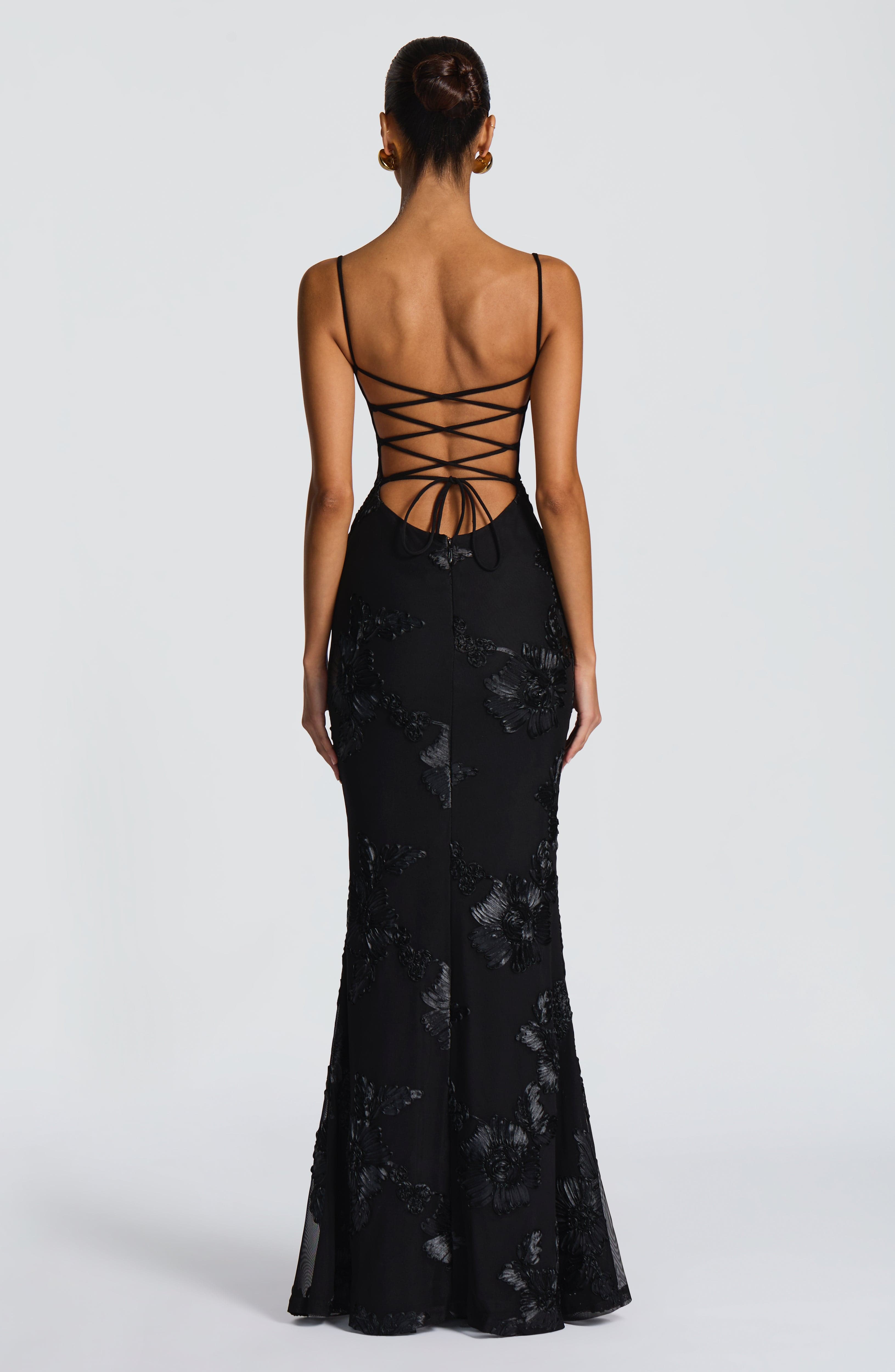 Nefertiti Maxi Dress - Black – image 2