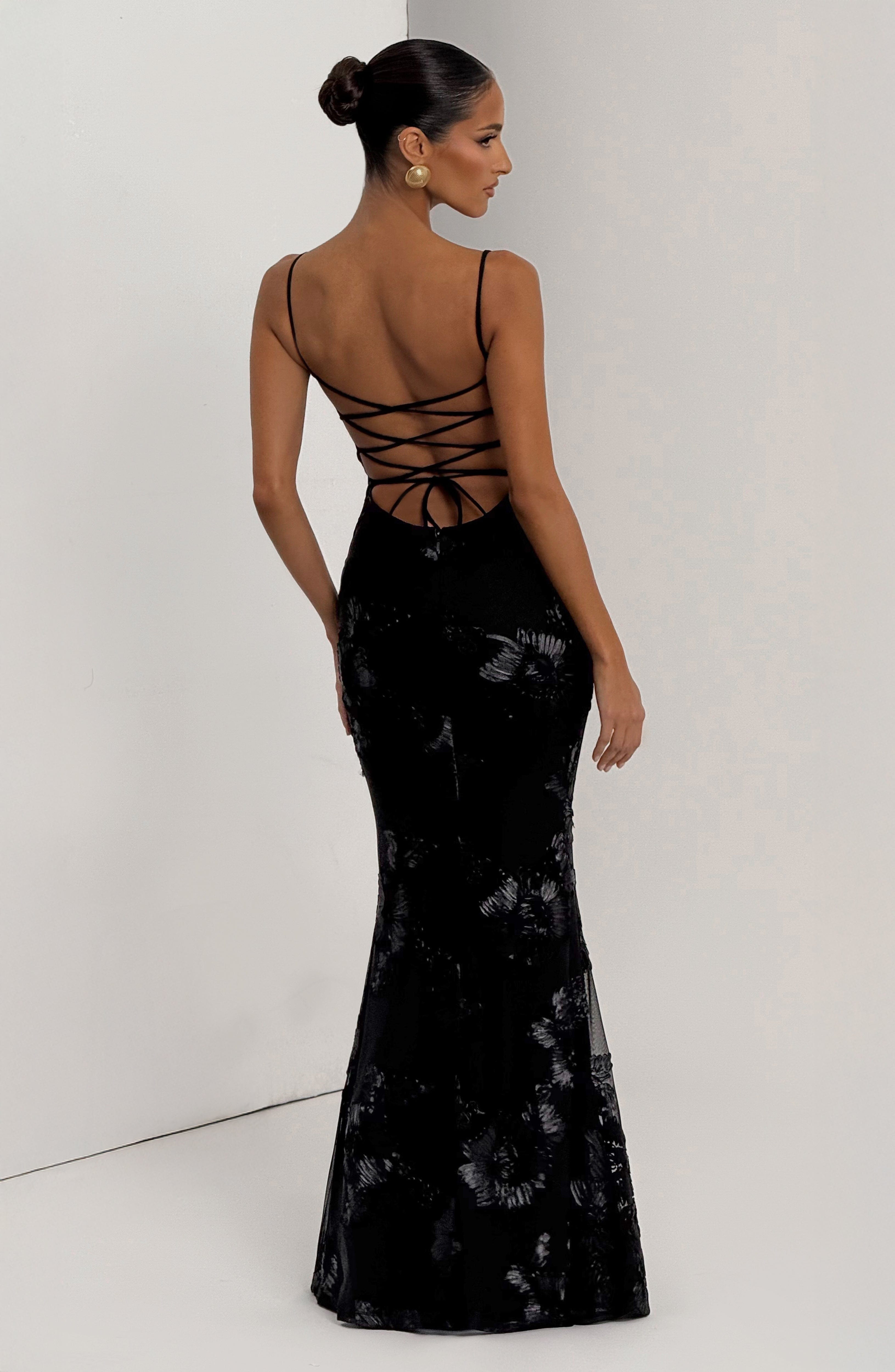 Nefertiti Maxi Dress - Black – image 12