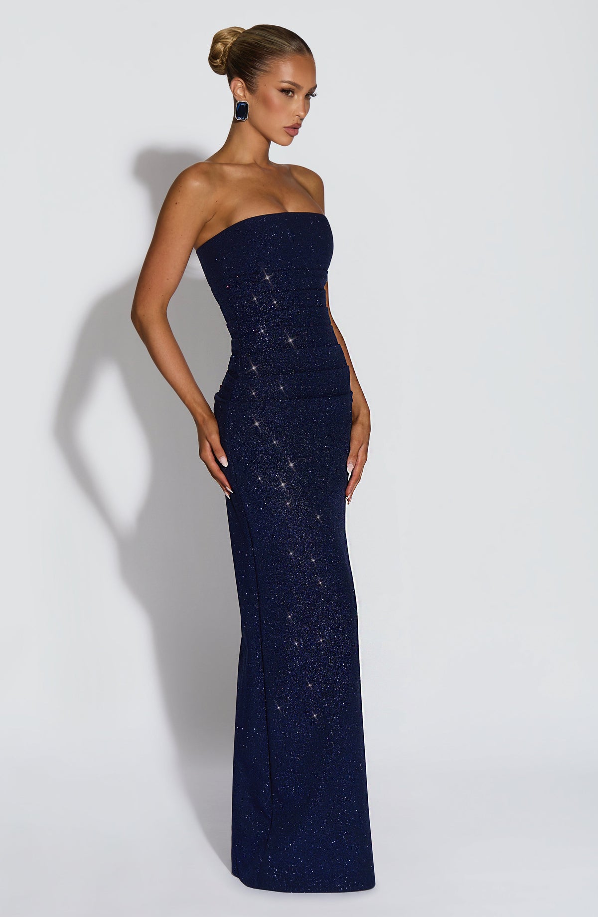 Pandra Maxi Dress - Navy Sparkle – image 7