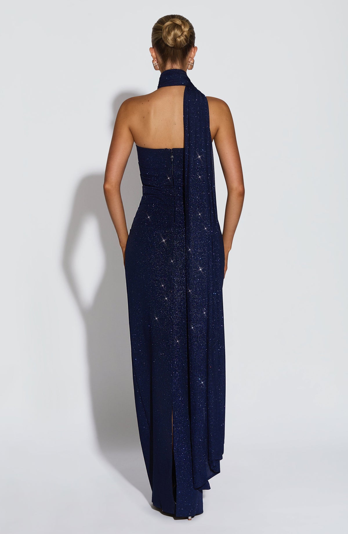 Pandra Maxi Dress - Navy Sparkle – image 9