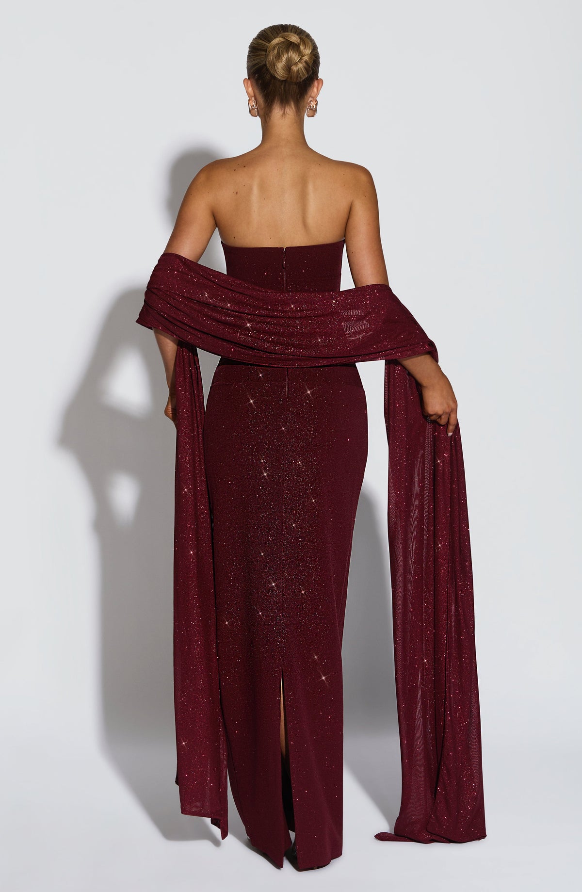 Pandra Maxi Dress - Wine Sparkle – image 3