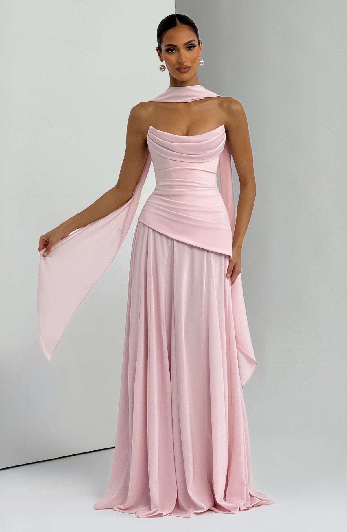 Patricia Maxi Dress - Blush – image 4