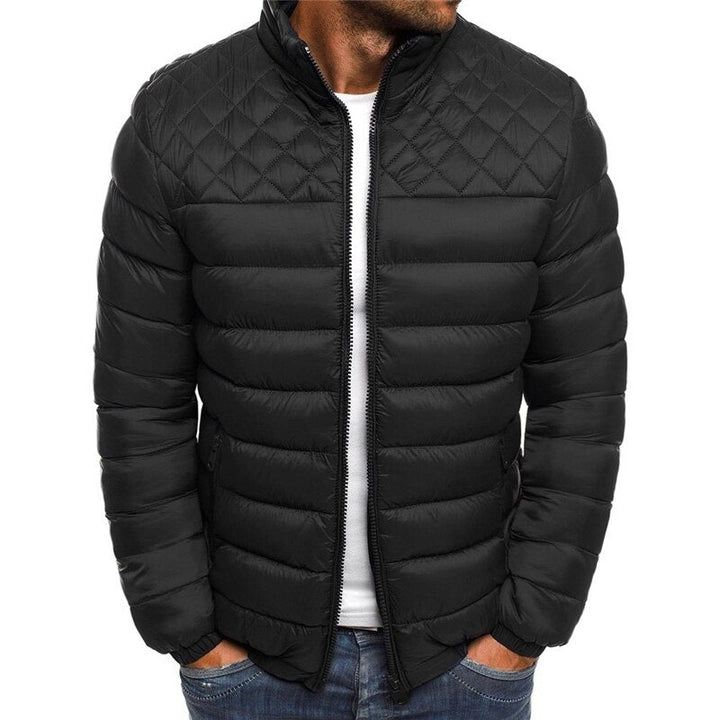 Herren Pufferjacke Winter | Warme Steppjacke für kalte Tage