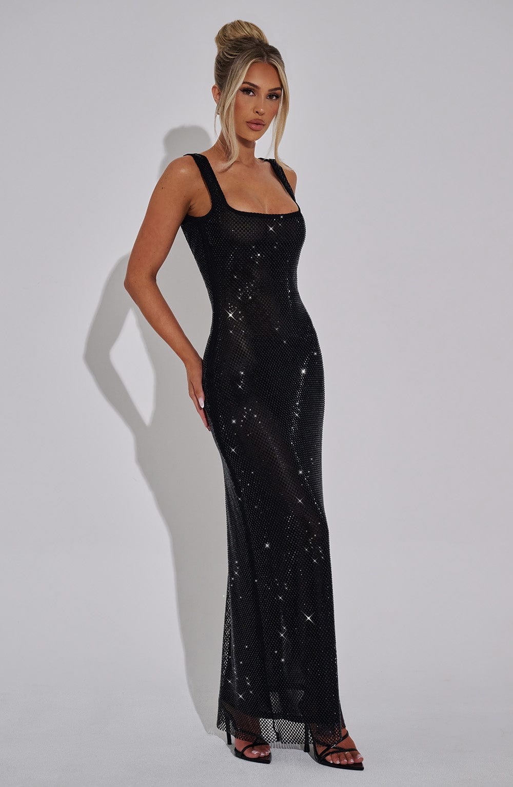 Petra Maxi Dress - Black – image 4