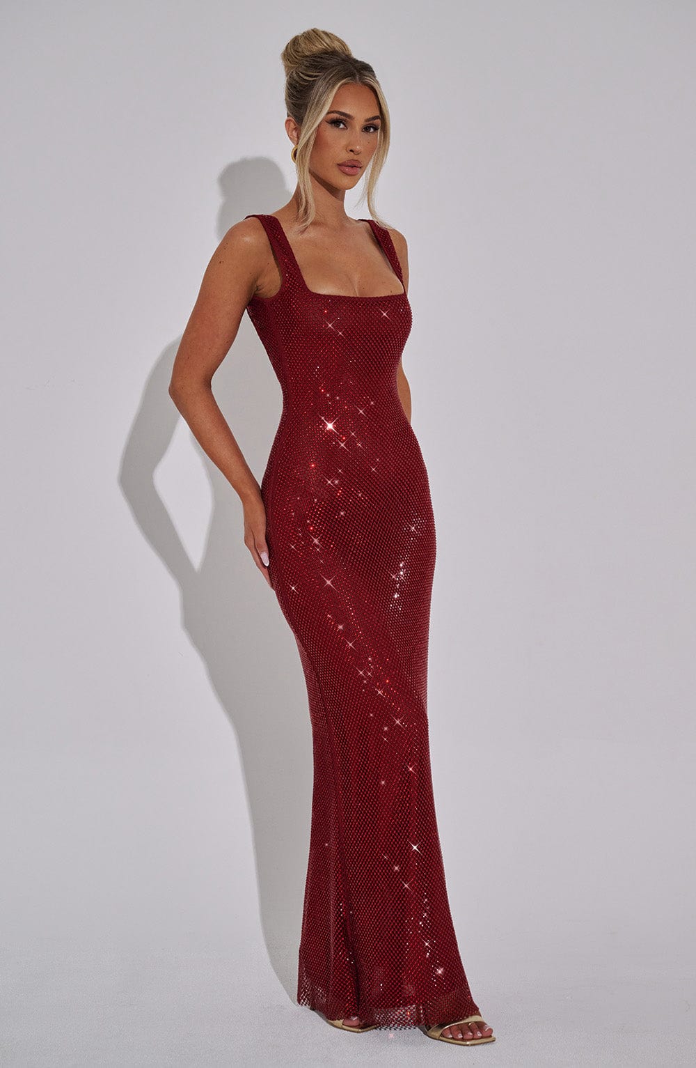 Petra Maxi Dress - Wine – image 5