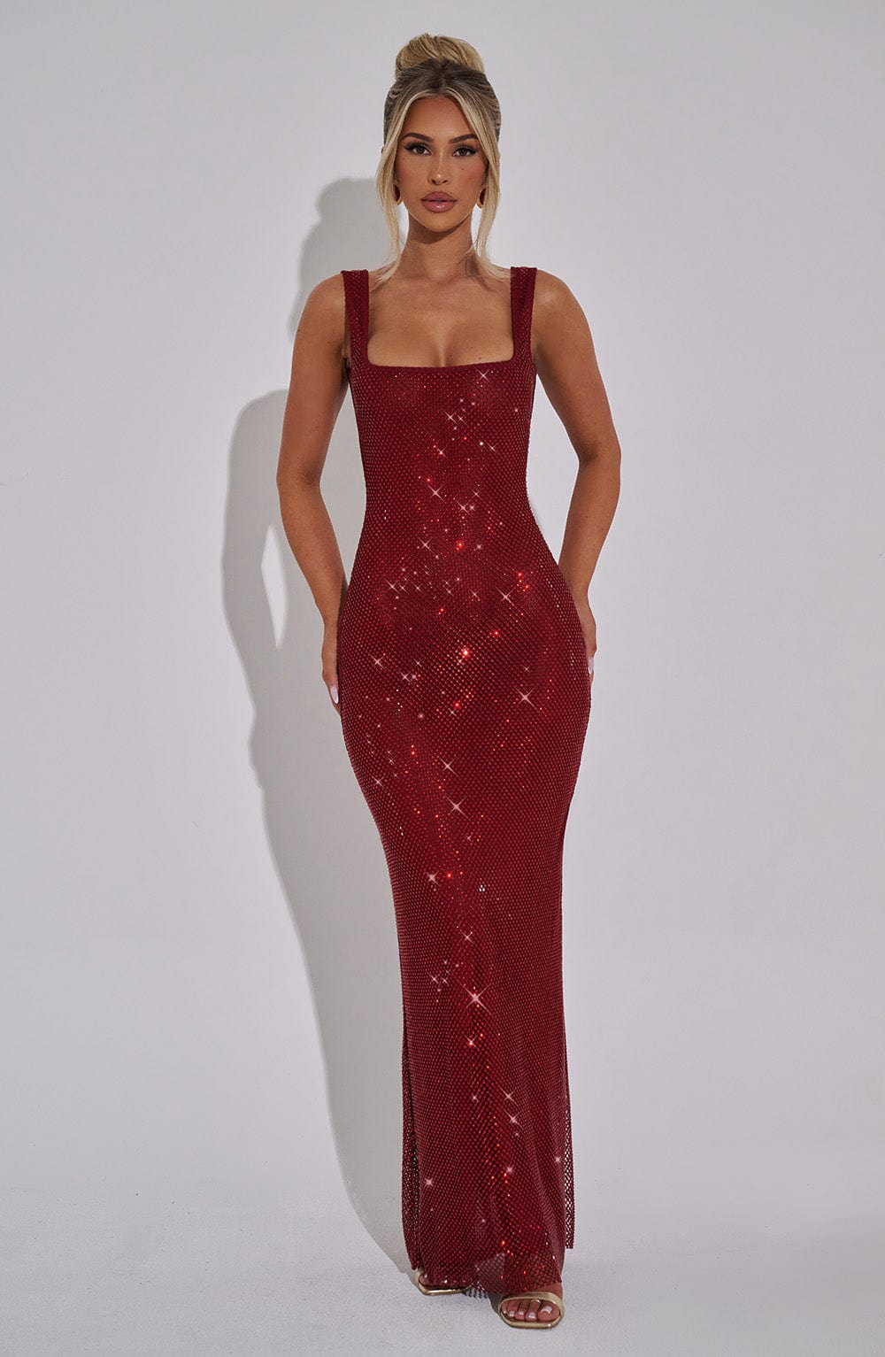 Petra Maxi Dress - Wine – image 1