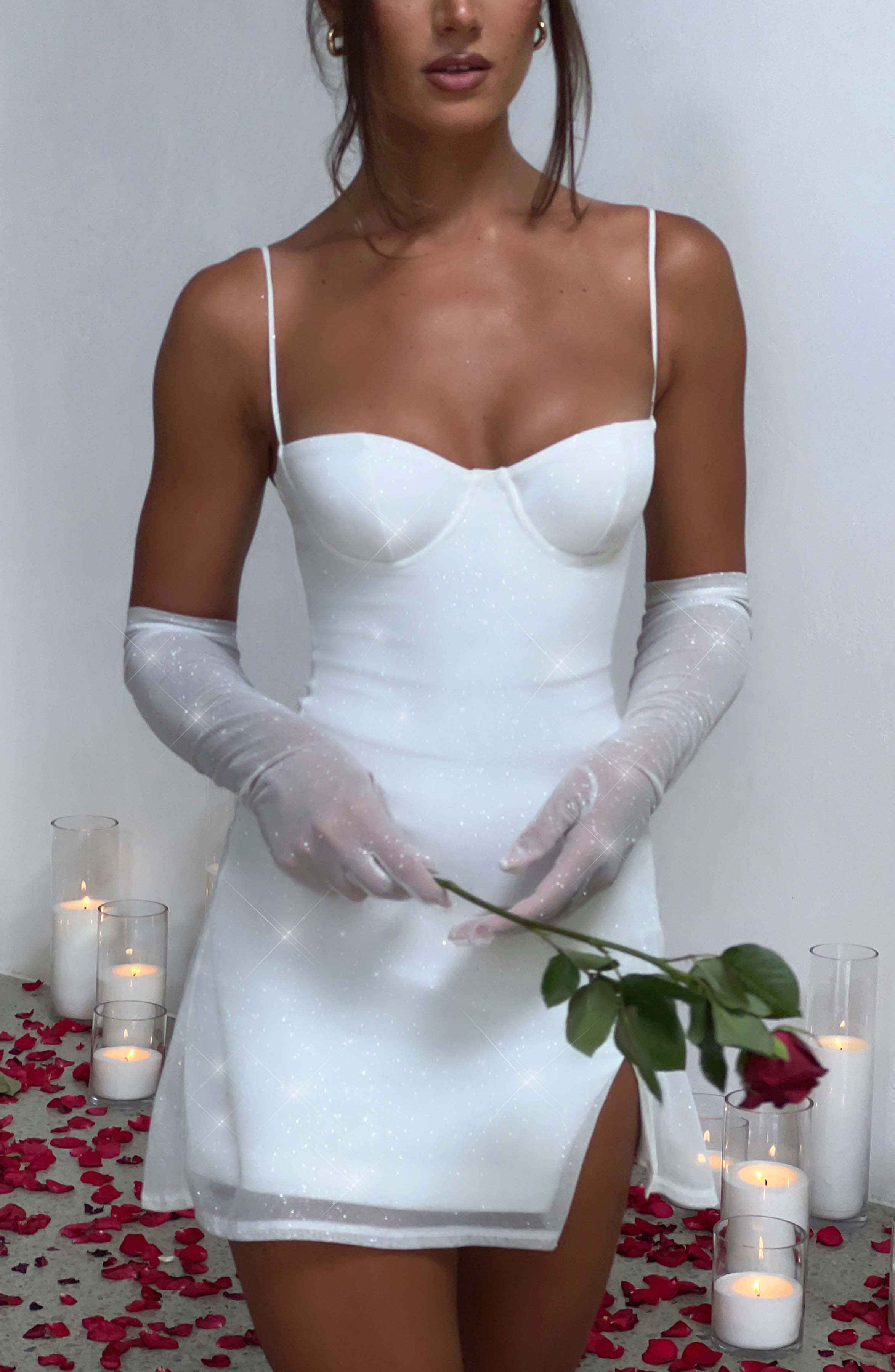 Pixie Glove - Ivory Sparkle – image 1