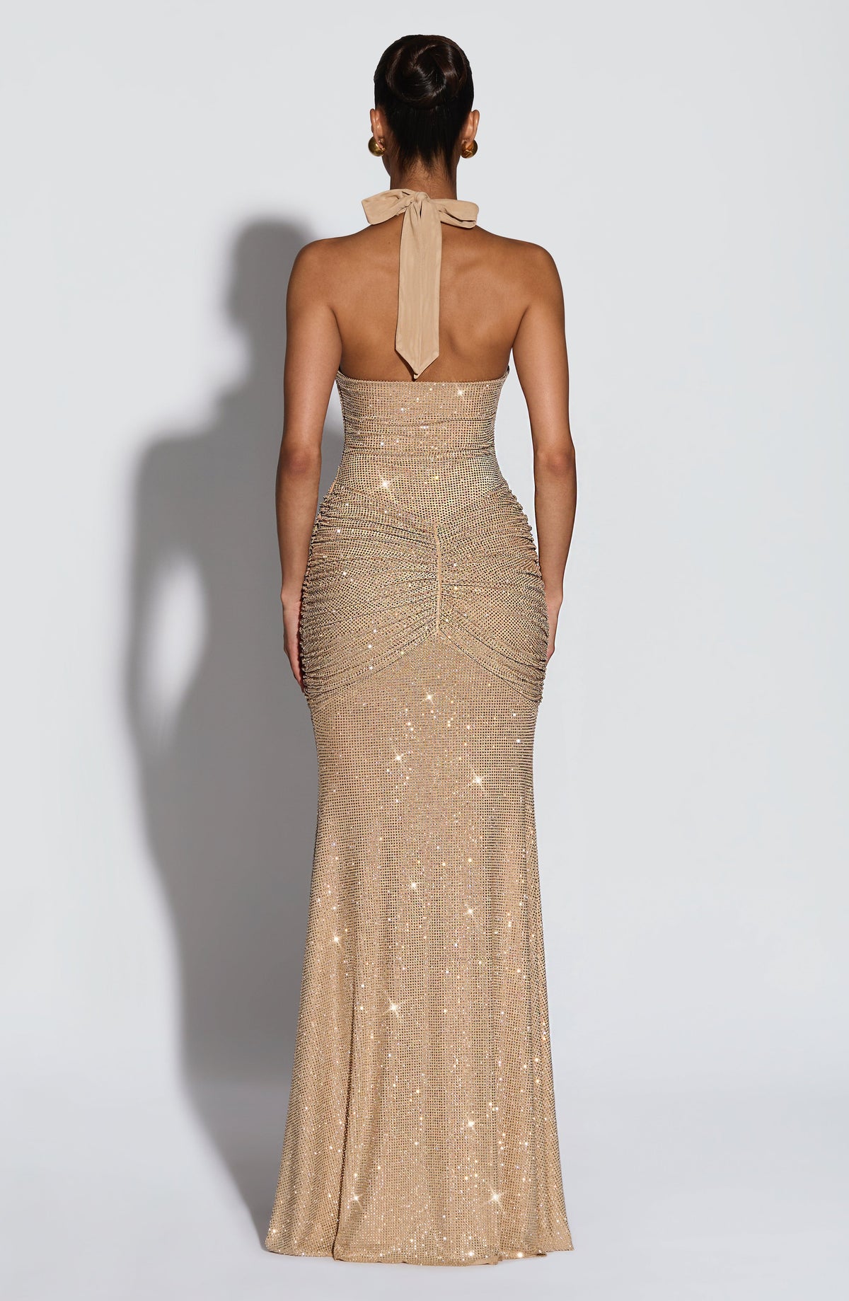 Rosetta Maxi Dress - Gold Sparkle – image 4