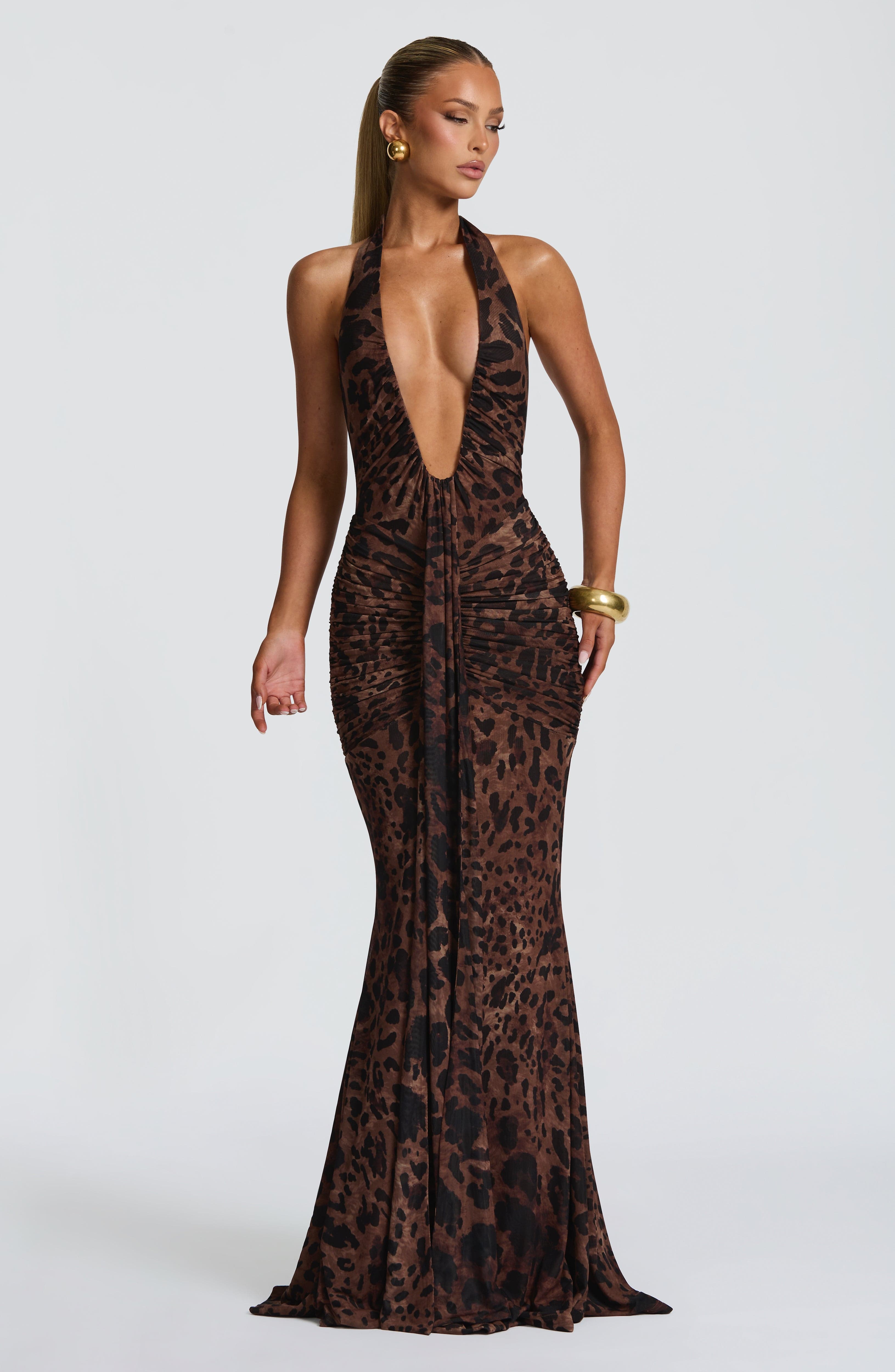 Rosetta Maxi Dress - Leopard Print – image 13