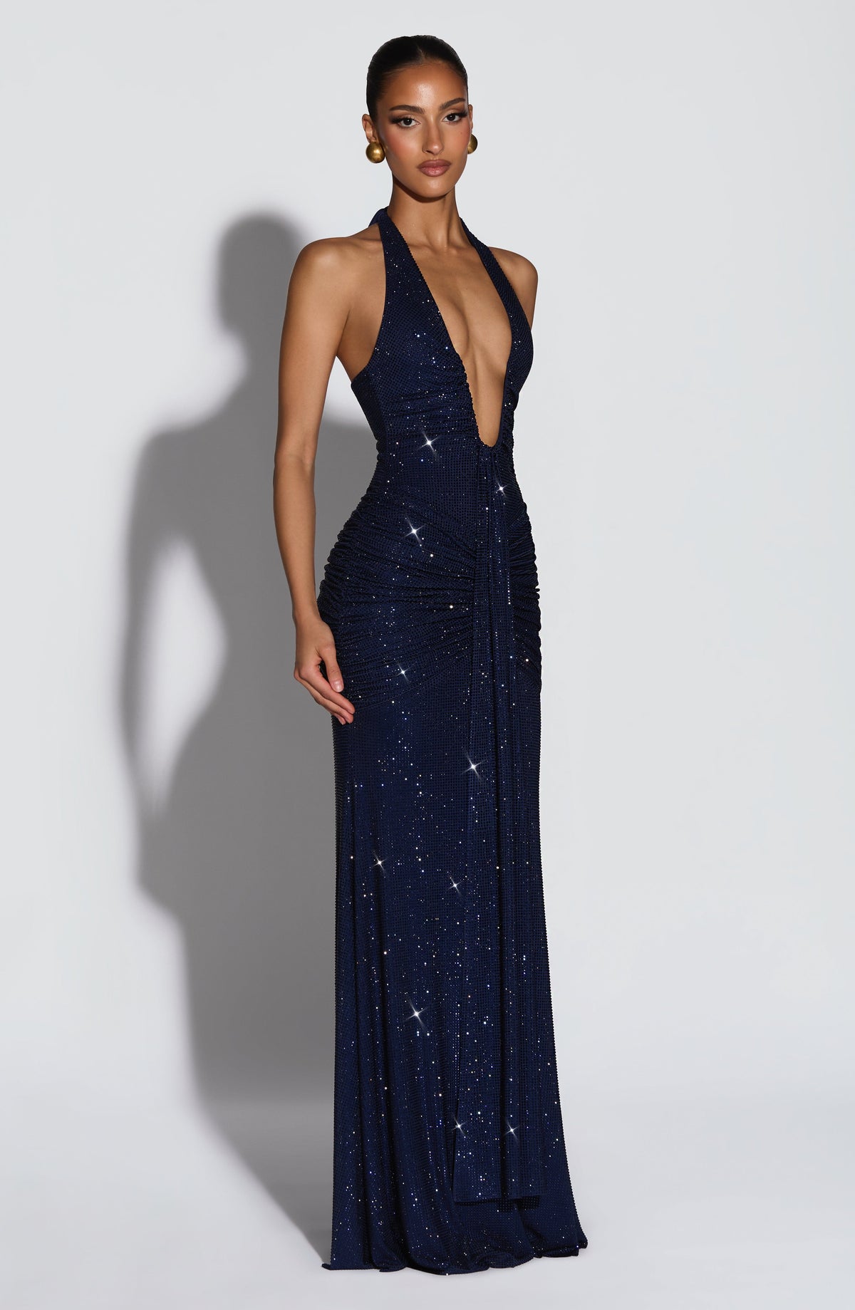 Rosetta Maxi Dress - Navy Sparkle – image 5