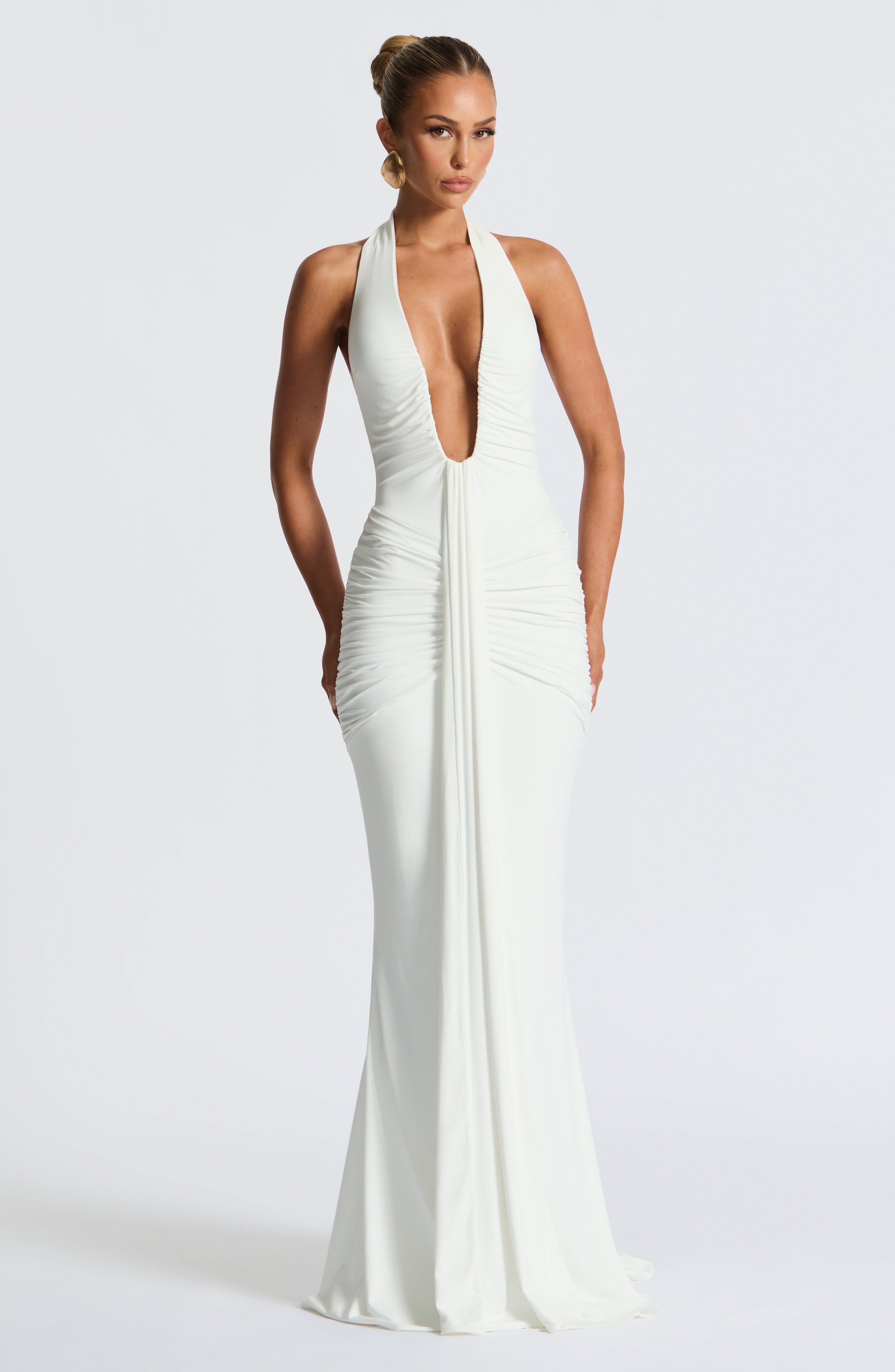 Rosetta Maxi Dress - White – image 7