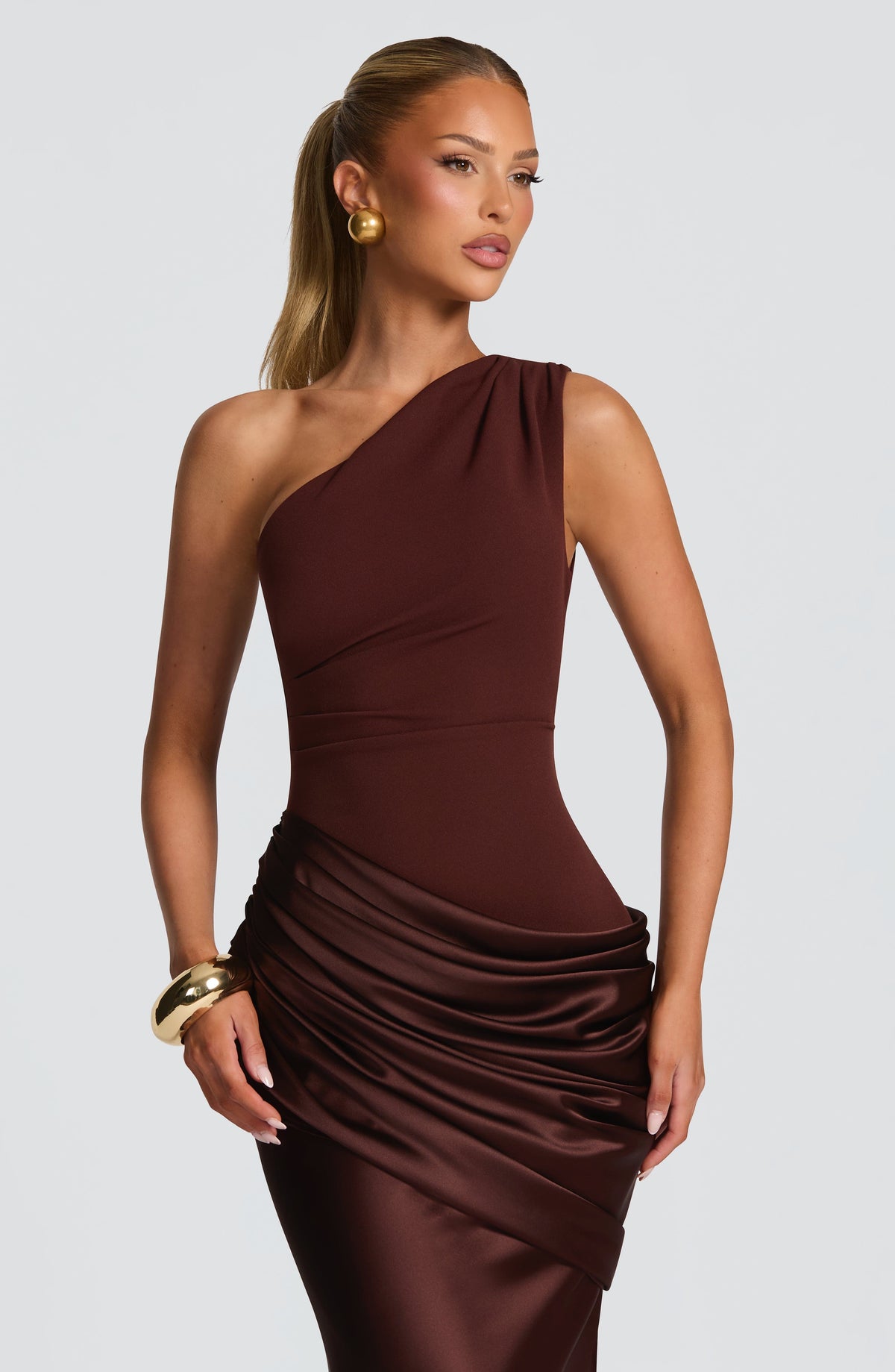 Sadona Maxi Dress - Plum Brown – image 5