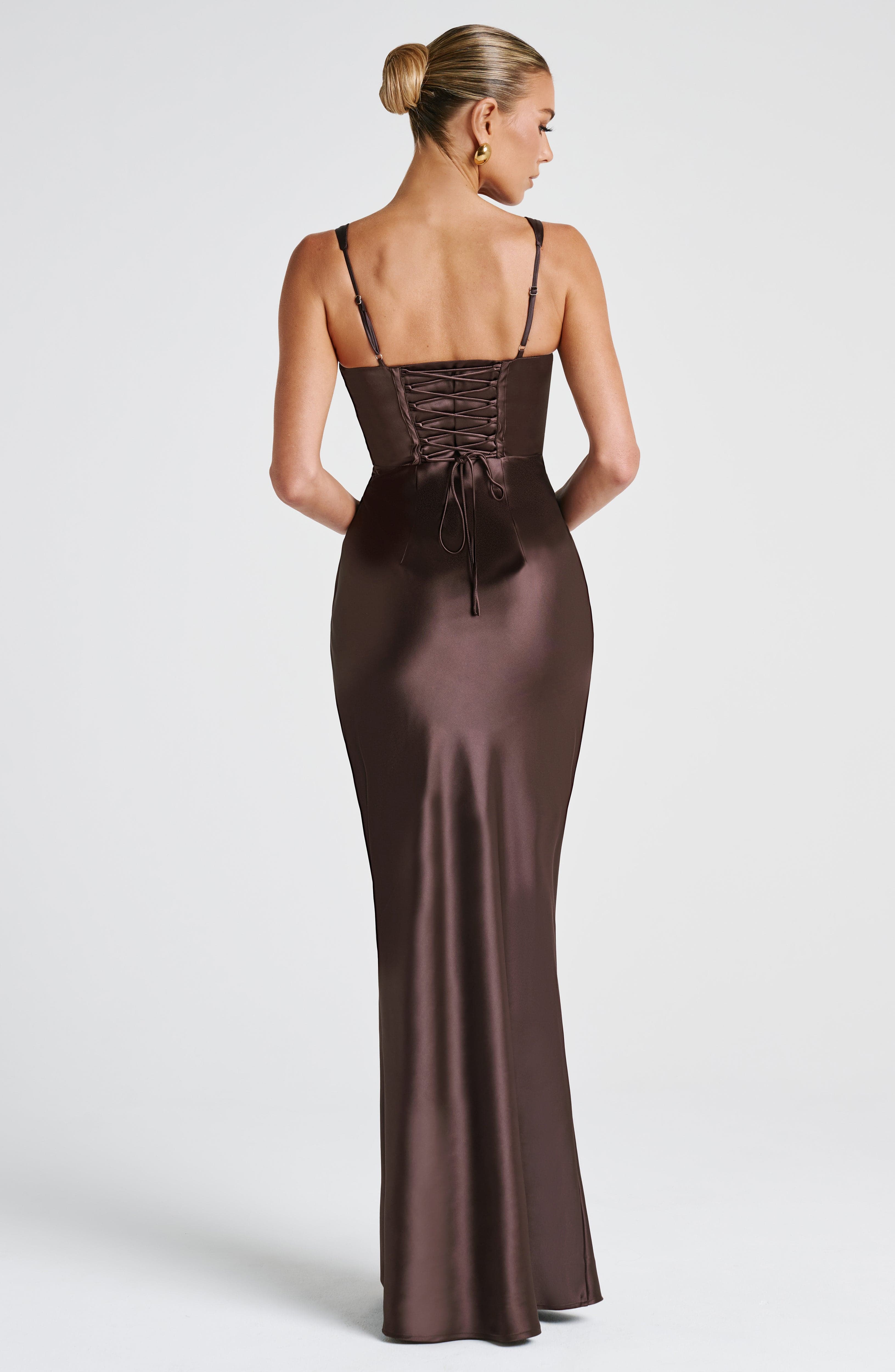 Shae Maxi Dress - Plum Brown – image 2