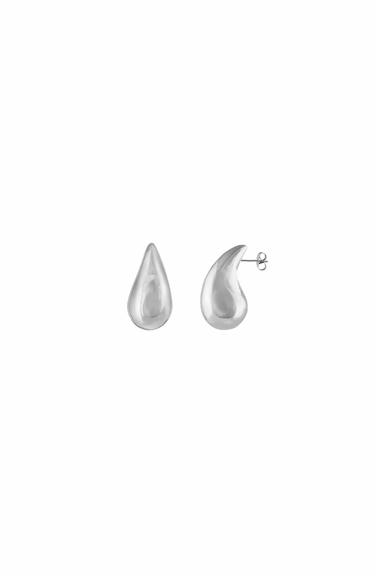 Fayth Small Earrings – Silver – image 3