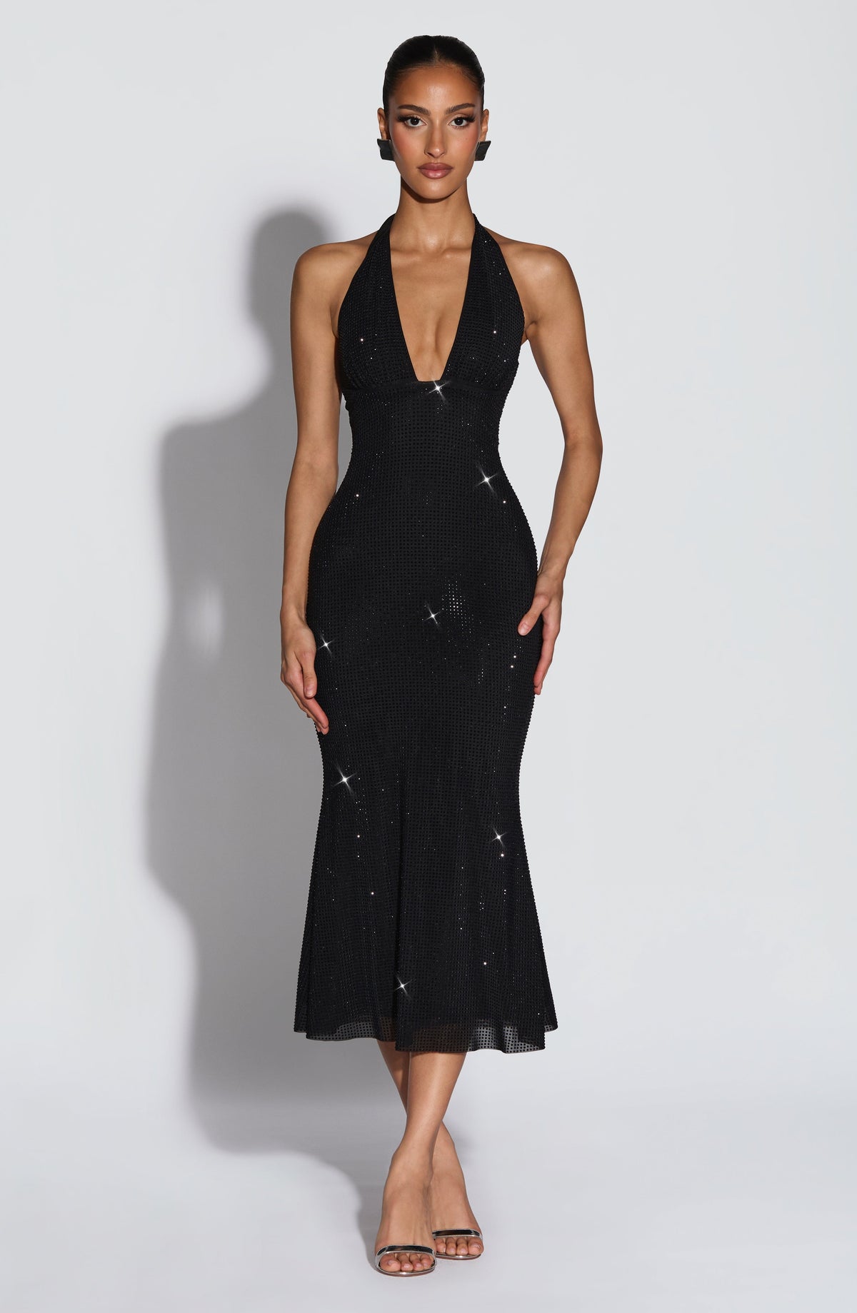 Sonora Midi Dress - Black – image 1
