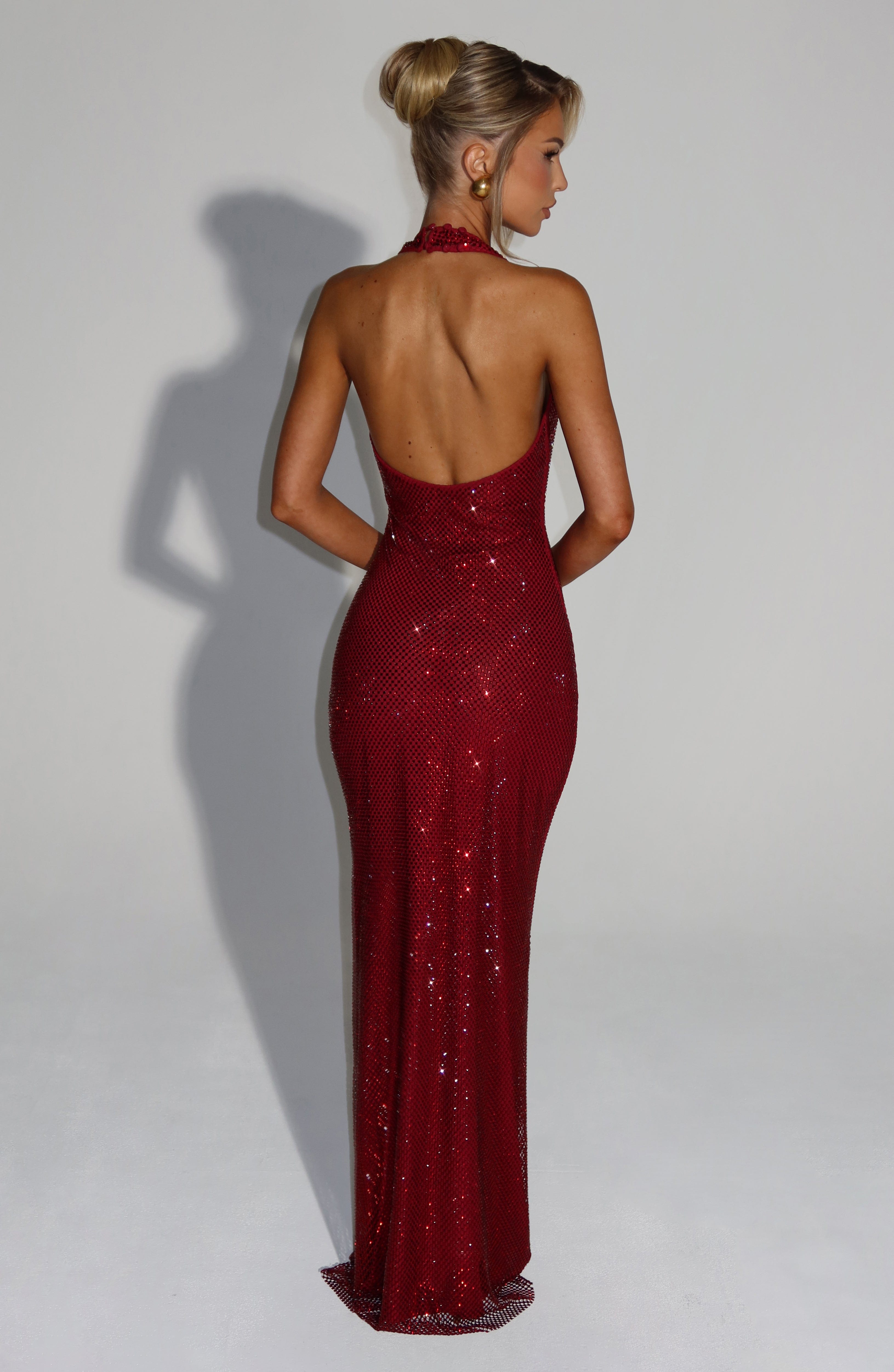 Starla Maxi Dress - Wine – image 5