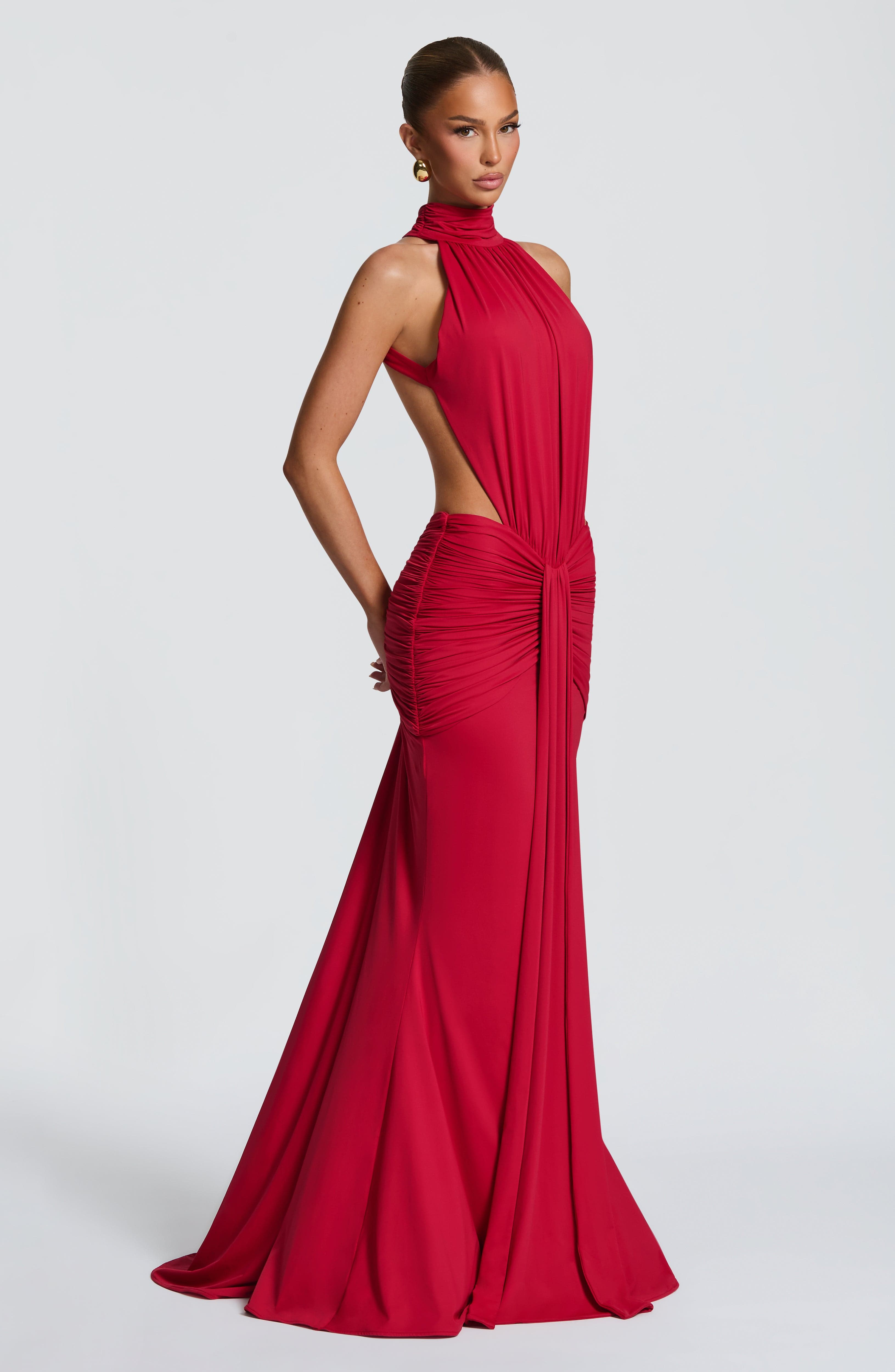 Thekla Maxi Dress - Red – image 3