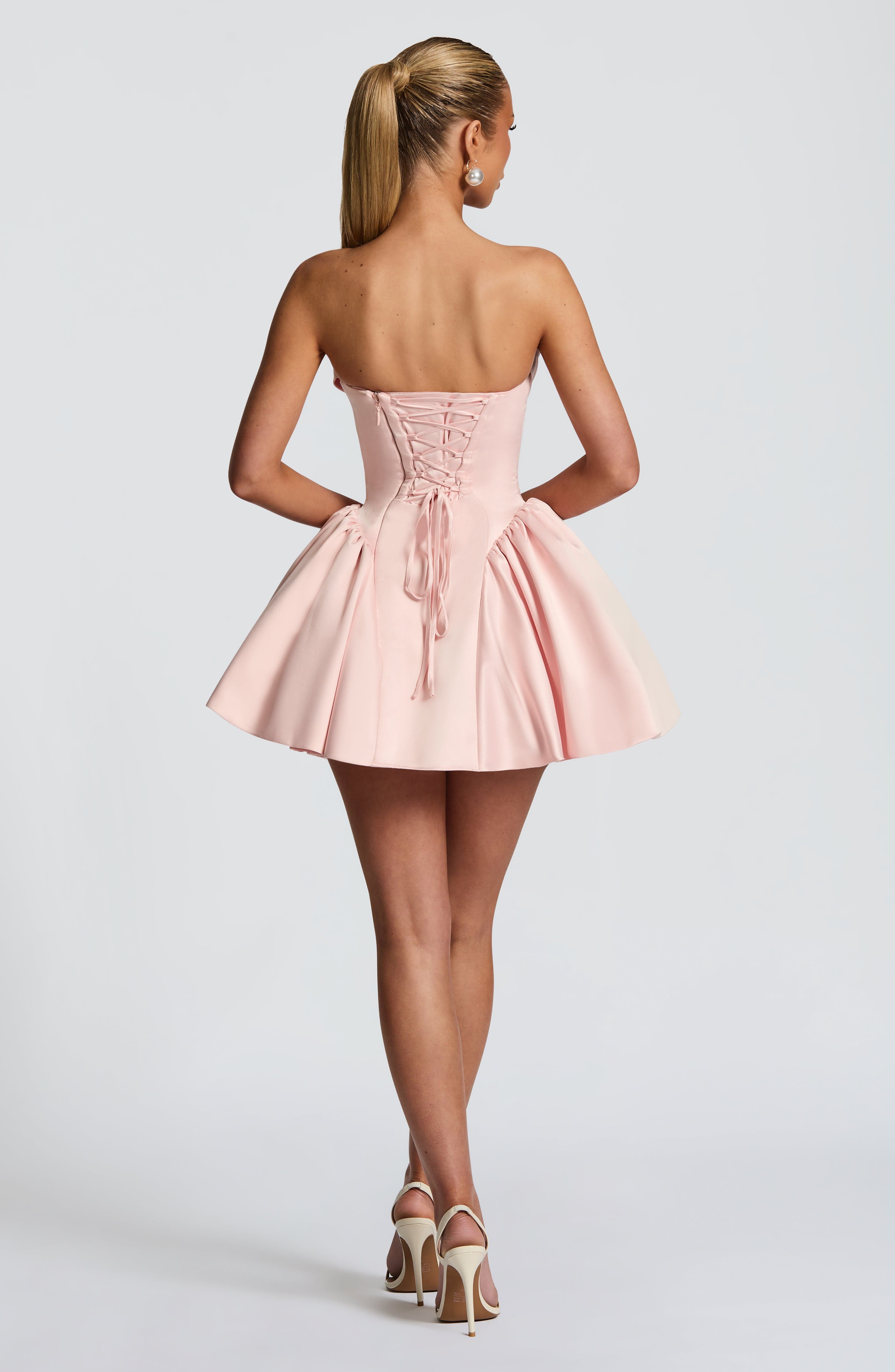 Trinity Mini Dress - Blush – image 5