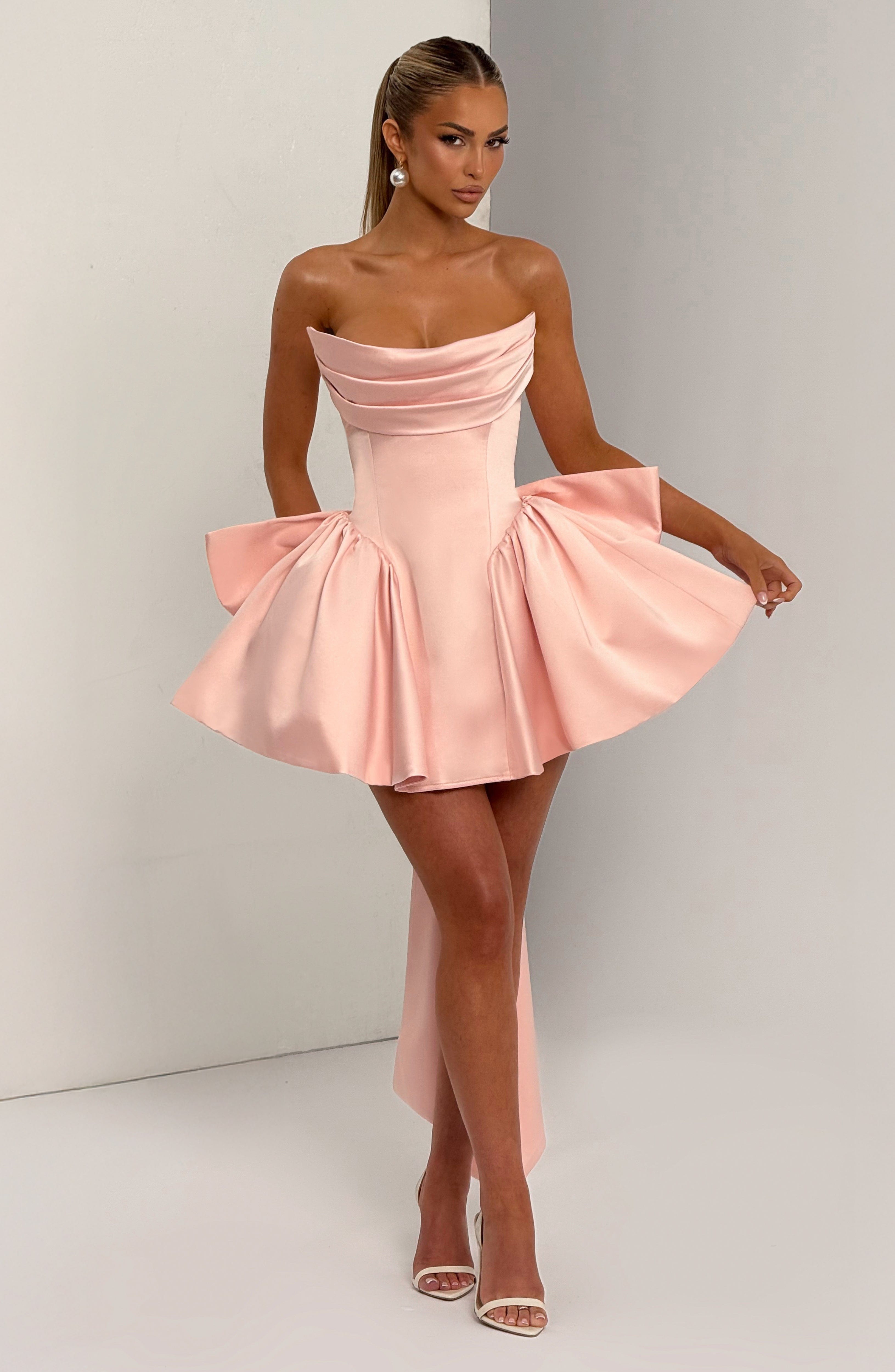Trinity Mini Dress - Blush – image 6