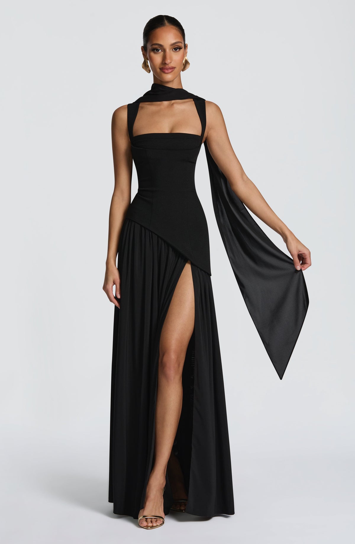 Tullulah Maxi Dress - Black – image 1