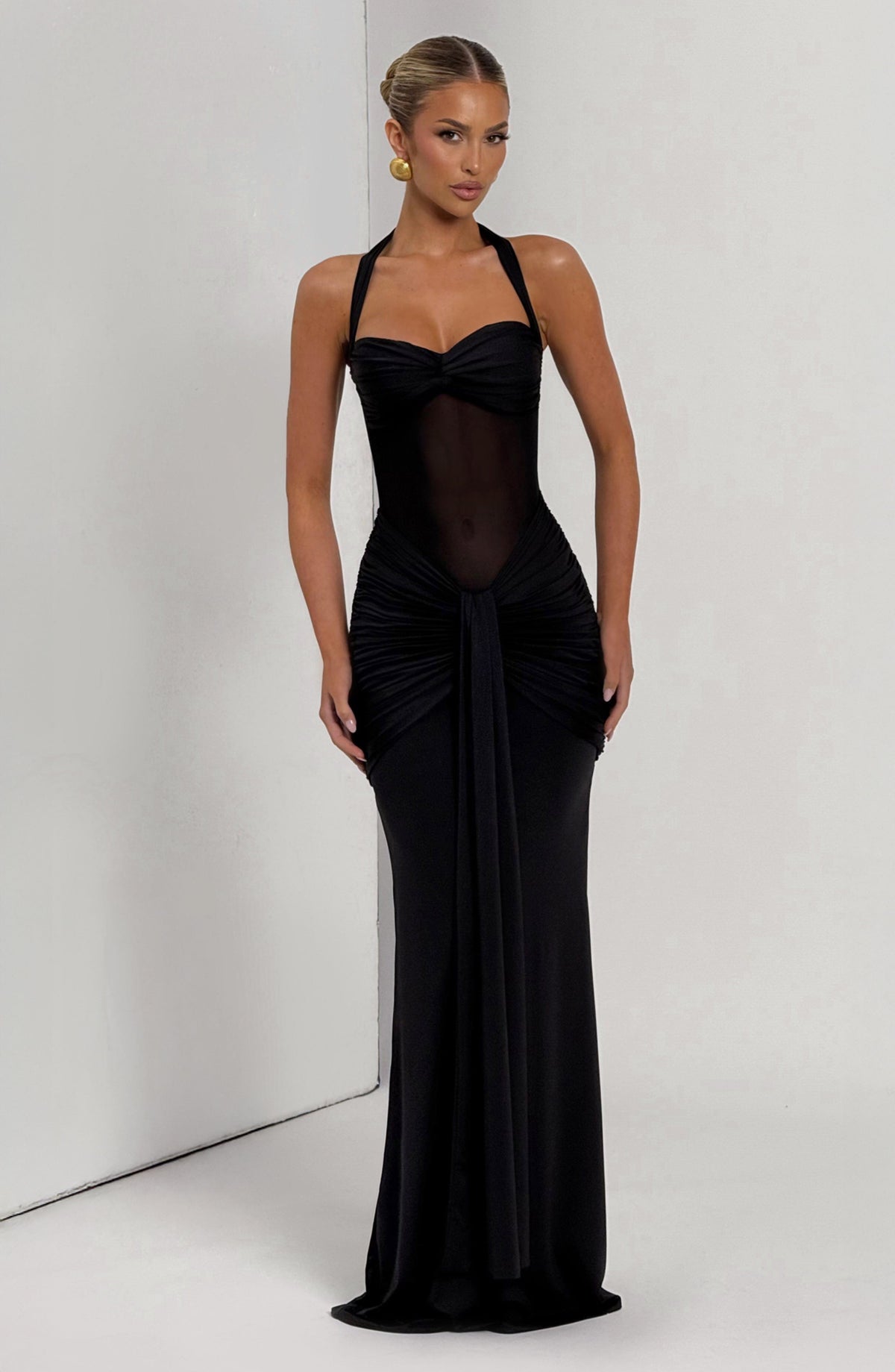 Vixen Maxi Dress - Black – image 6