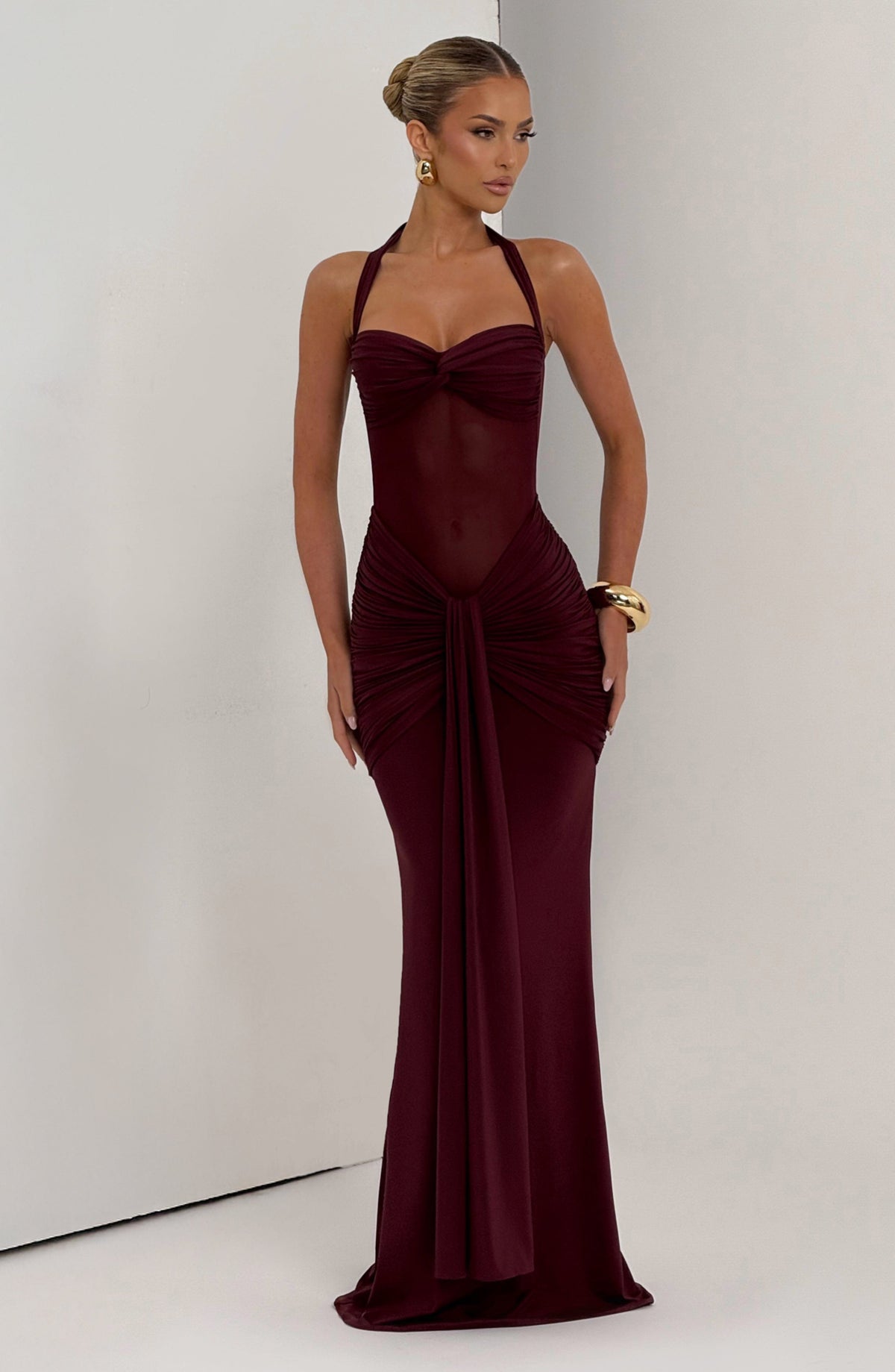 Vixen Maxi Dress - Cherry Lacquer – image 6