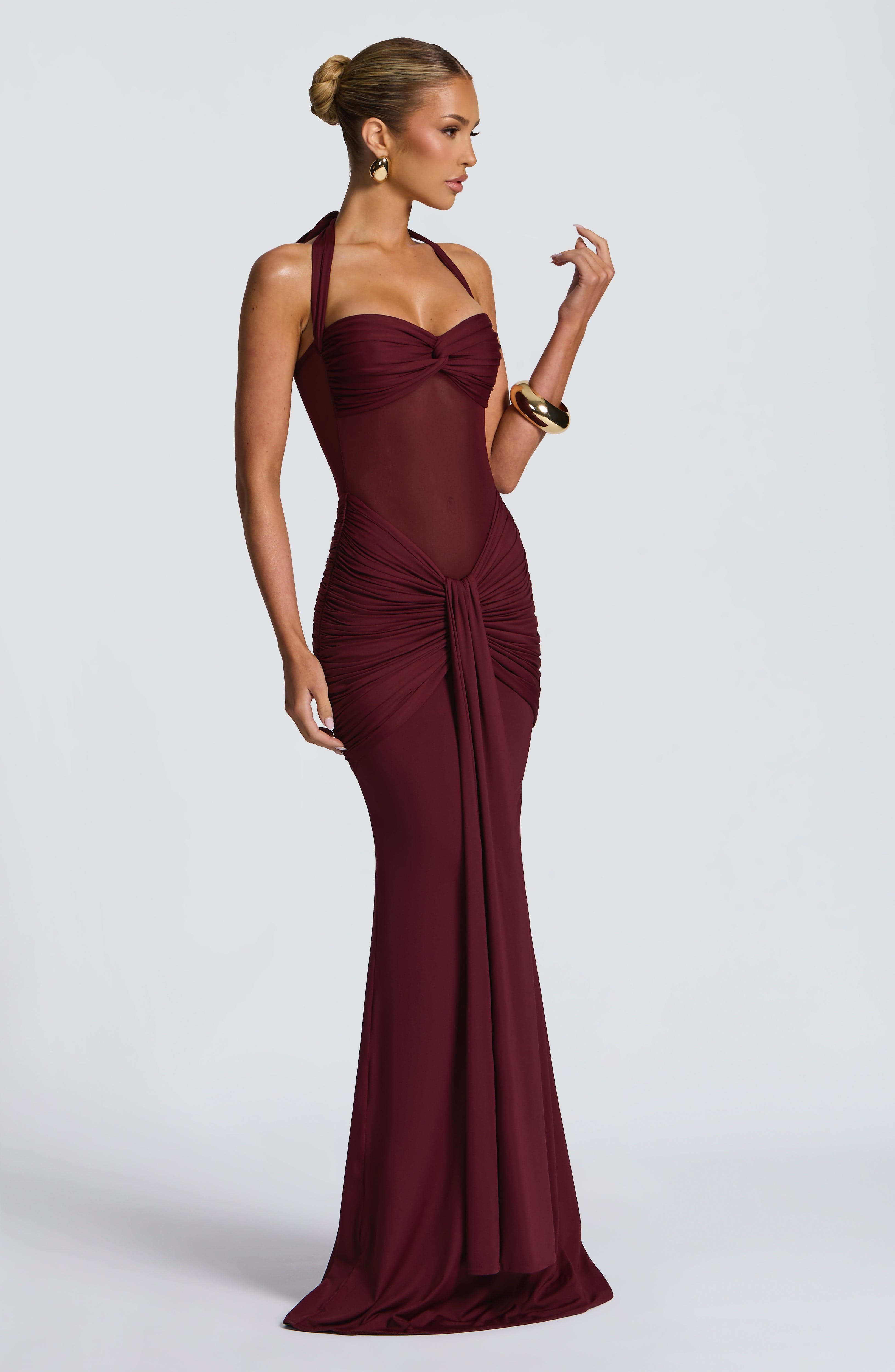 Vixen Maxi Dress - Cherry Lacquer – image 3